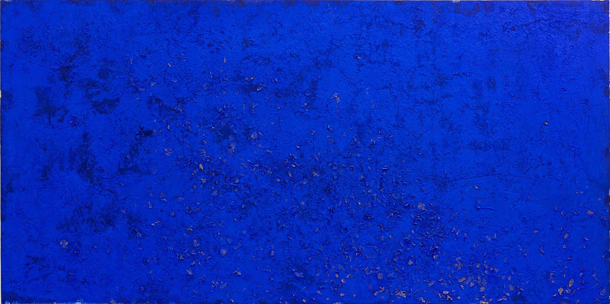 <b>PHILIPPE PASTOR</b> <i>Untitled (Blue Monochrome)</i>, 2013