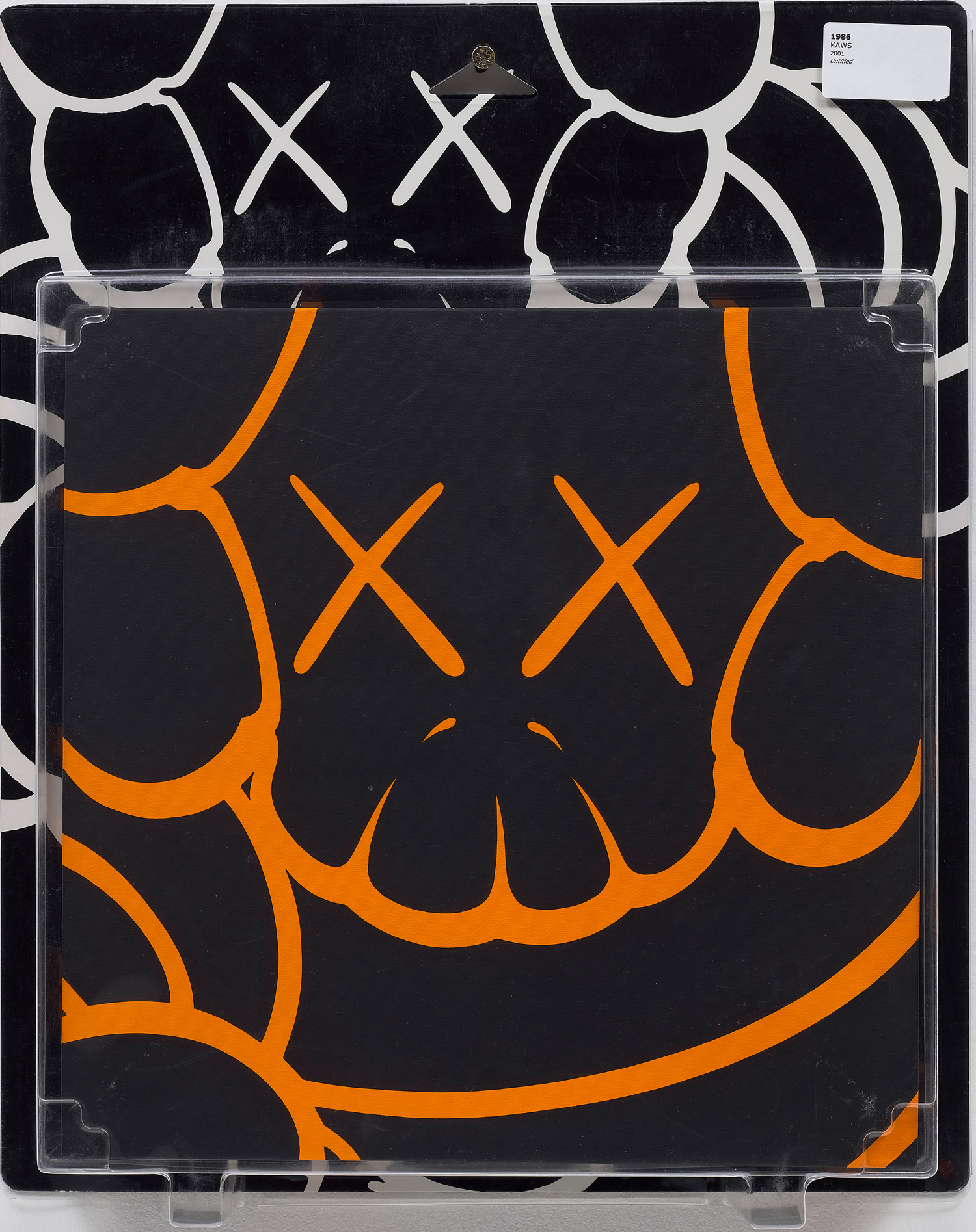 <p><strong>KAWS</strong> <em>UNTITLED (CHUM), PACKAGE PAINTING SERIES,</em> 2001</p>
