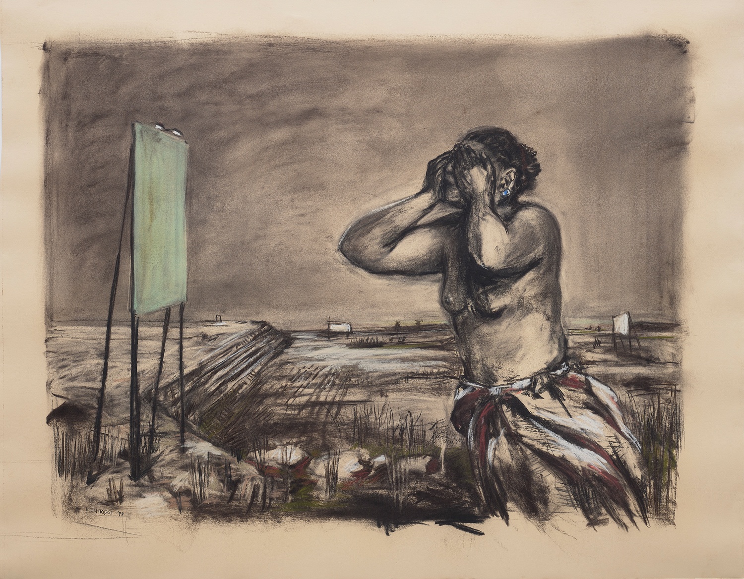 <p><strong>WILLIAM KENTRIDGE </strong><em>Nandi</em>, 1993</p>
