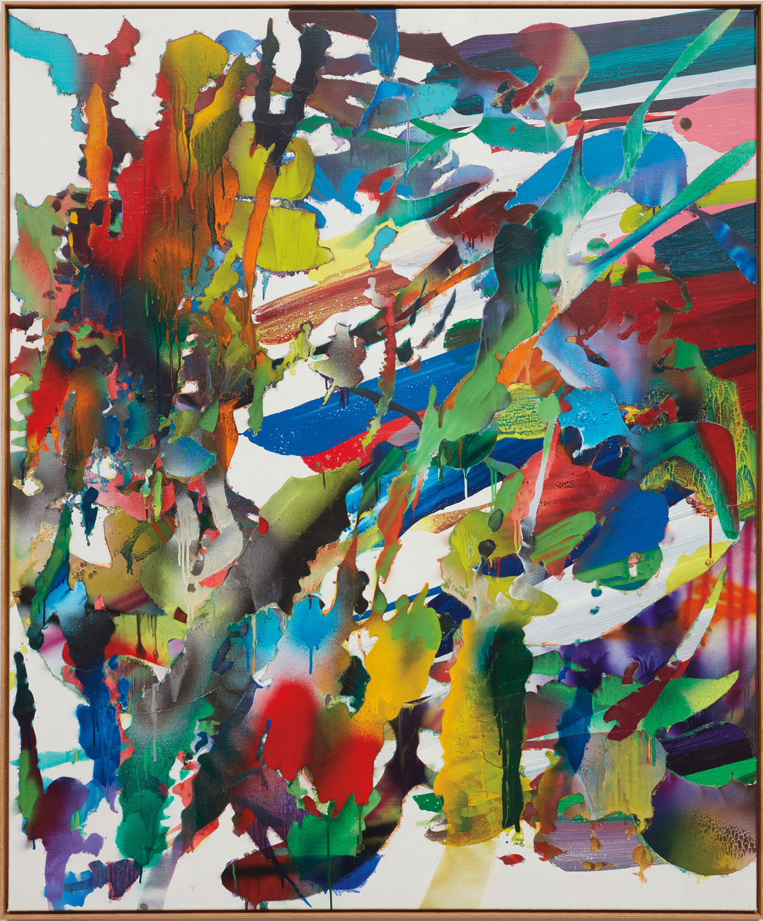 <p><strong>KATHARINA GROSSE&nbsp;</strong><em>Untitled</em>, 2013</p>
