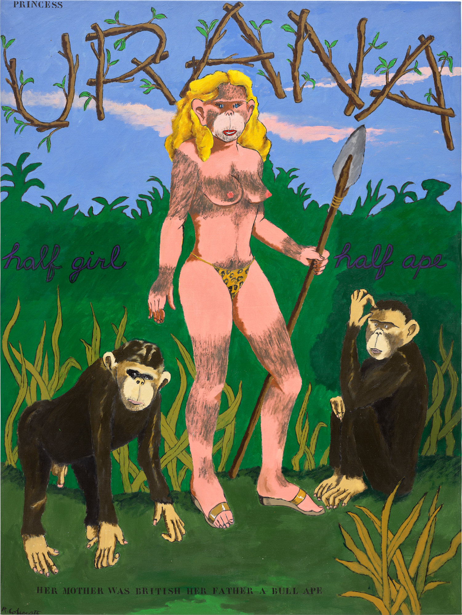 <p><strong>ROBERT COLESCOTT </strong><em>Miscegenation</em>,<strong> </strong>1975</p>