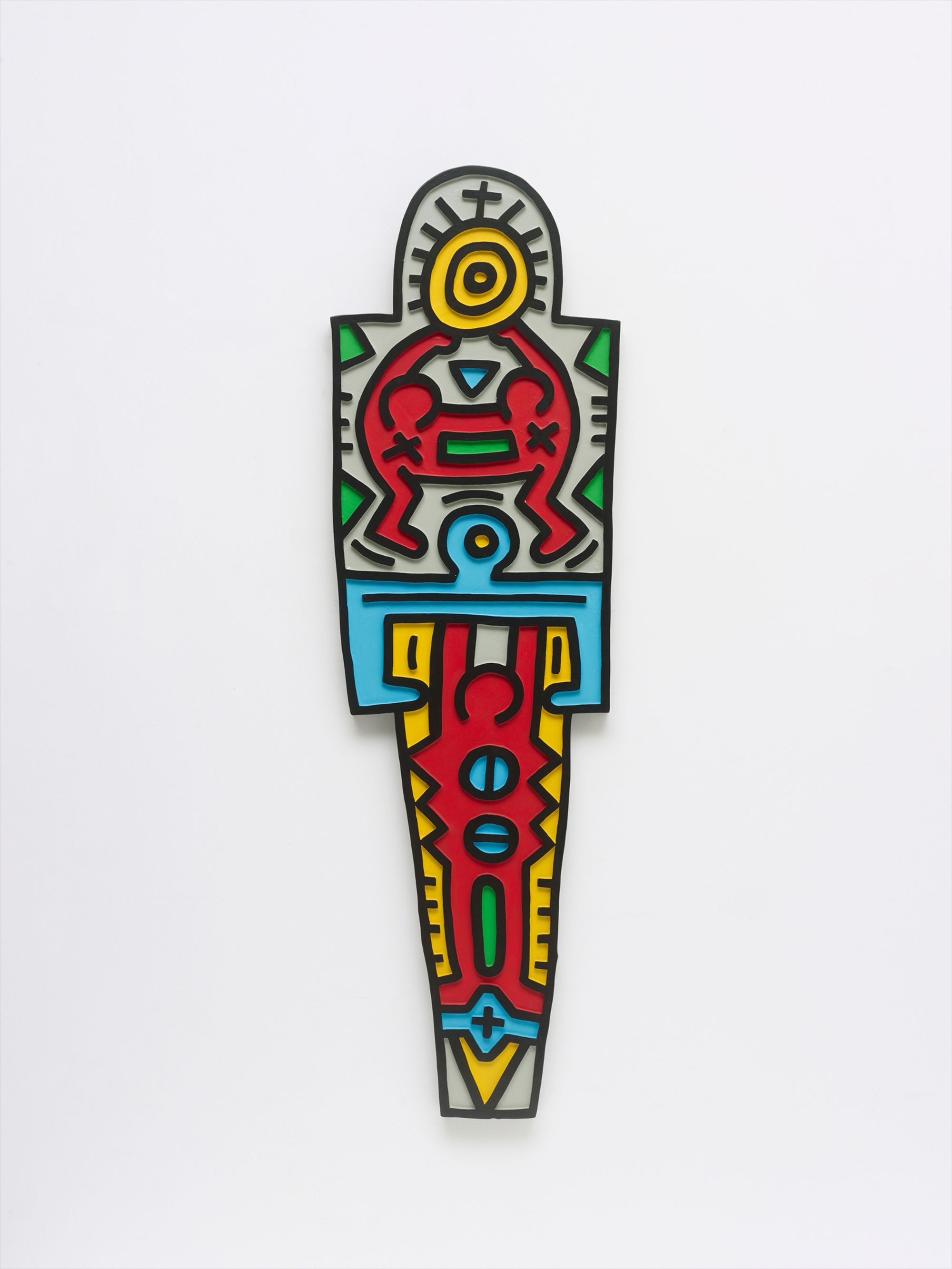 <b>KEITH HARING</b> <i>Totem</i>, 1988