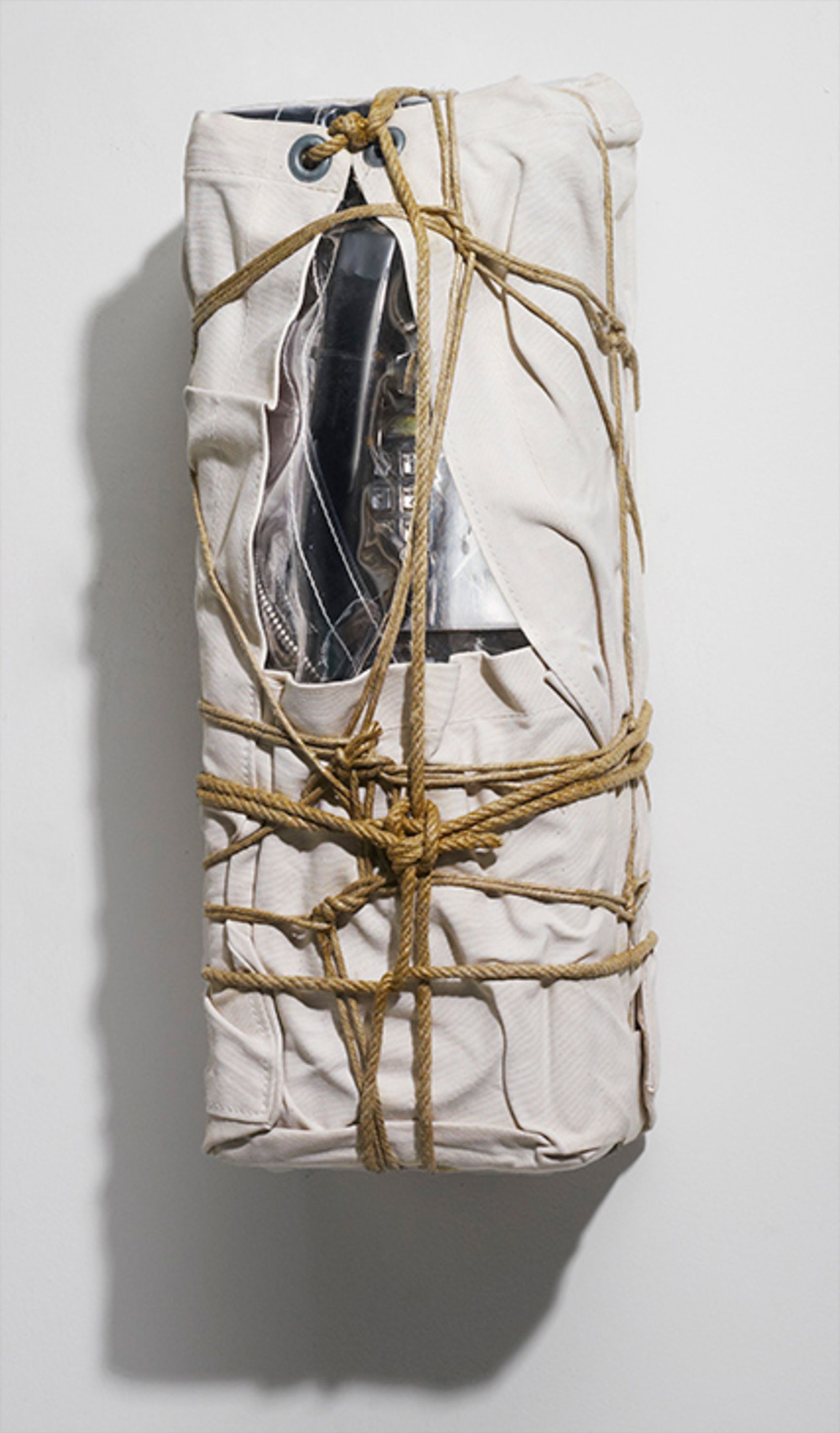 <b>CHRISTO</b> <i>Wrapped Payphone</i>, 1988