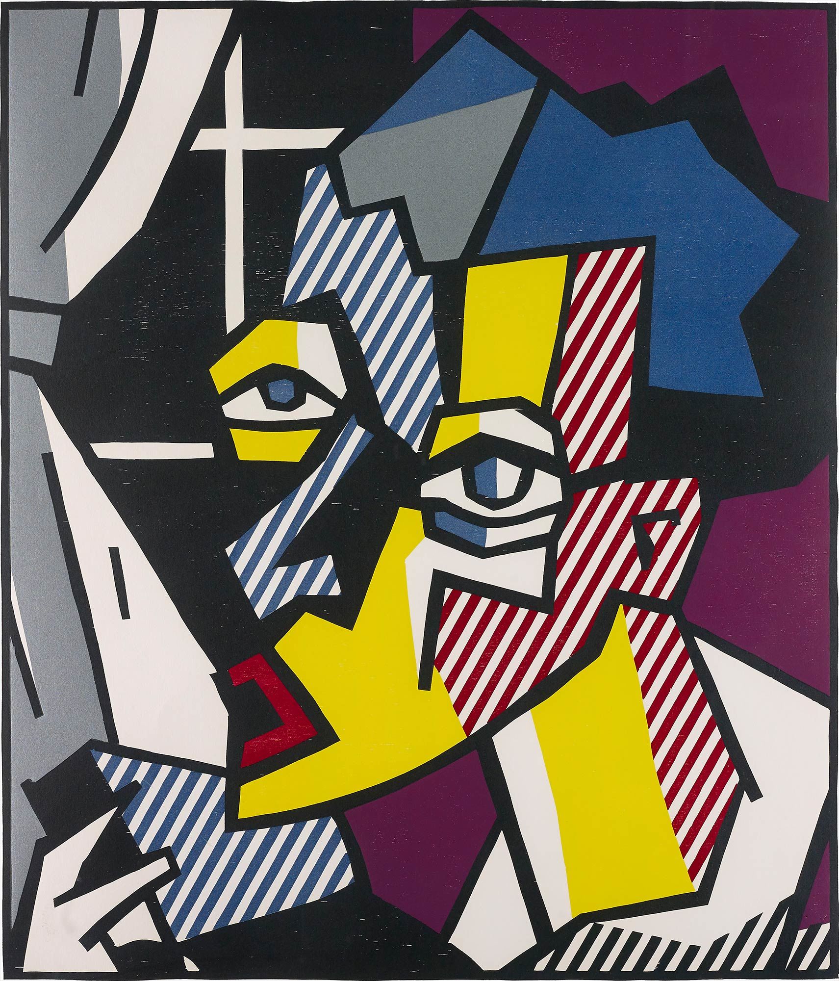 <b>ROY LICHTENSTEIN</b> <i>The Expressionist Woodcut Series (the complete set),</i> 1980