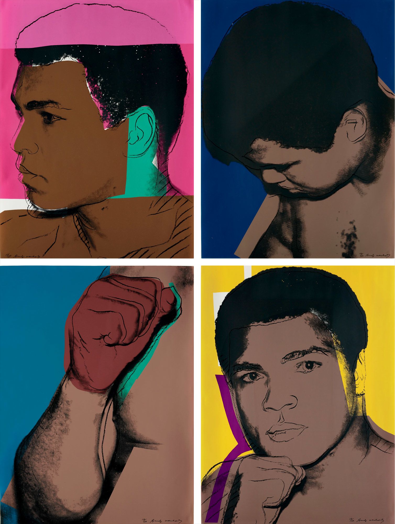 <b>ANDY WARHOL</b> <i>Muhammad Ali</i>, 1978