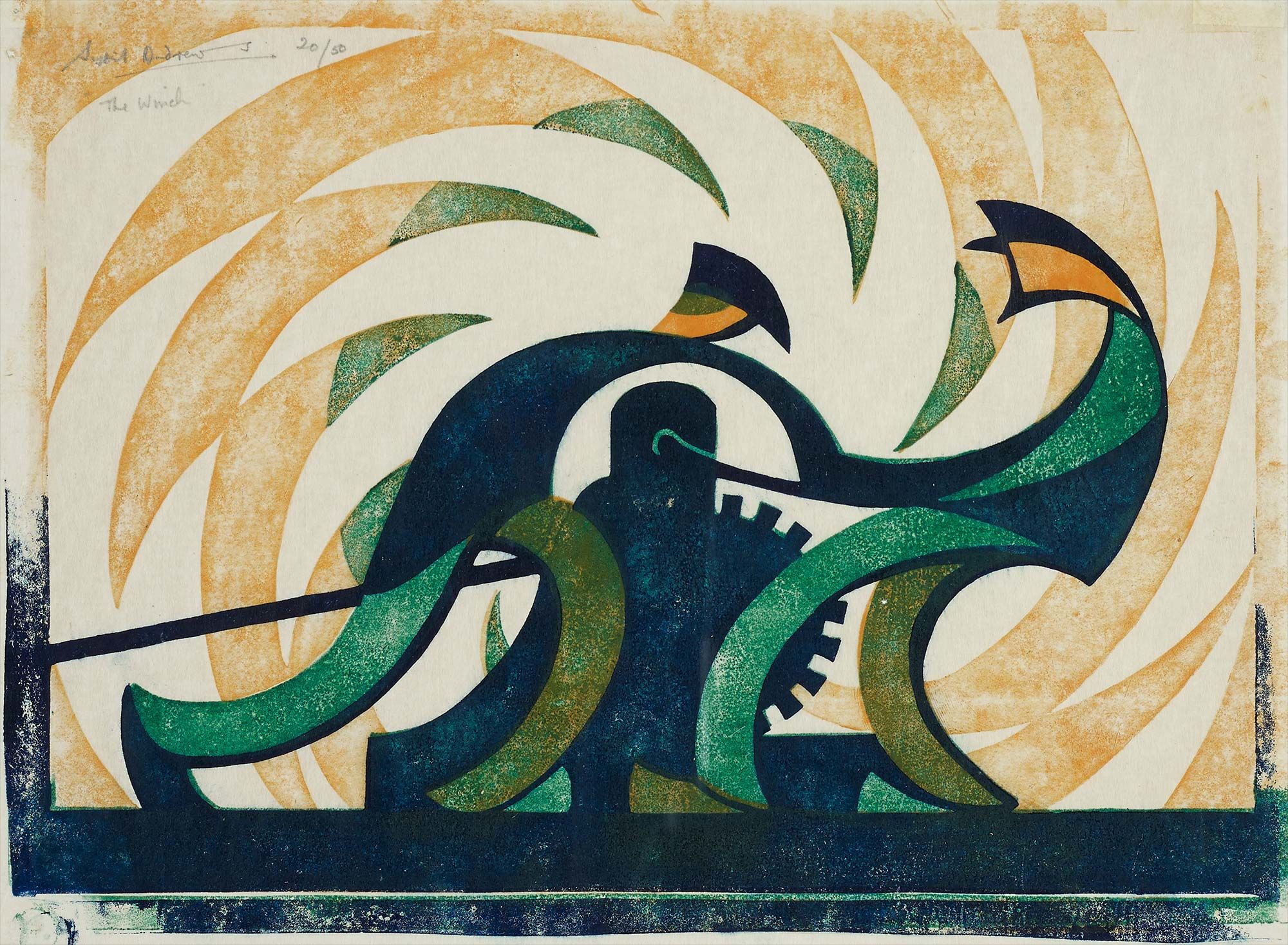 <b>SYBIL ANDREWS</b> <i>The Winch</i>, 1930