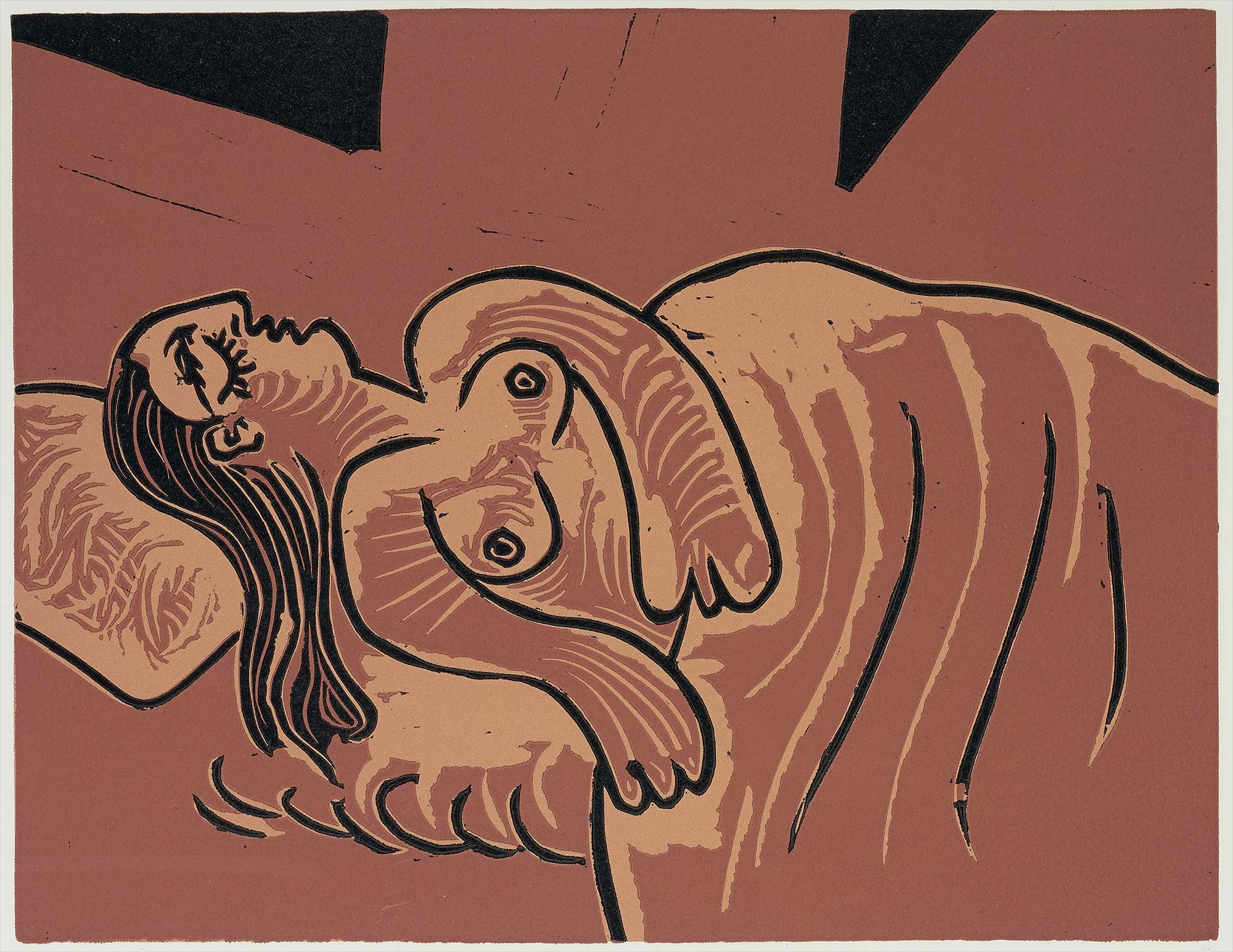 <b>PABLO PICASSO </b><i>Femme Endormie (Sleeping Woman)</i>, 1962