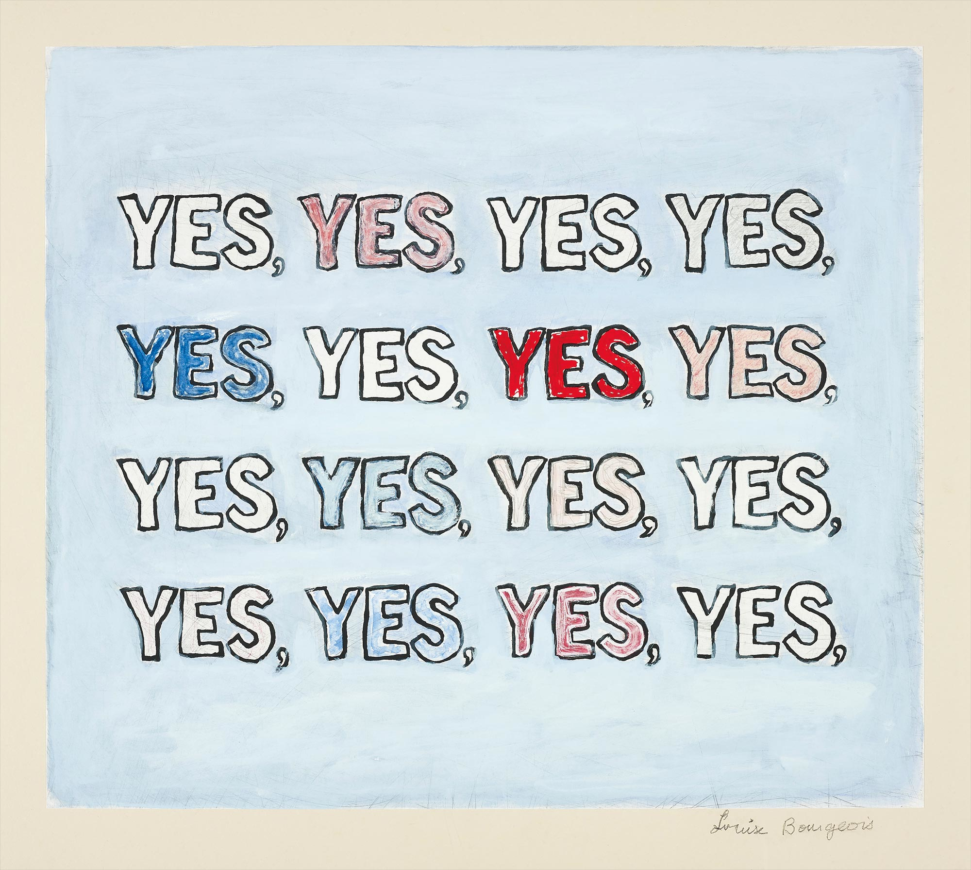 <b>LOUISE BOURGEOIS</b> <i>Yes</i>, 2004