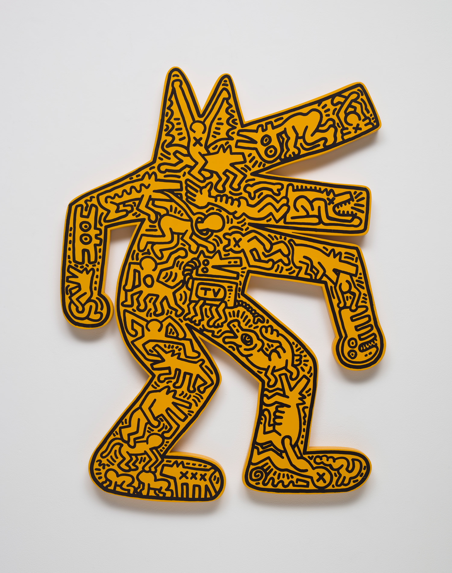 <p><strong>KEITH HARING </strong><em>Dog</em>, 1986</p>
