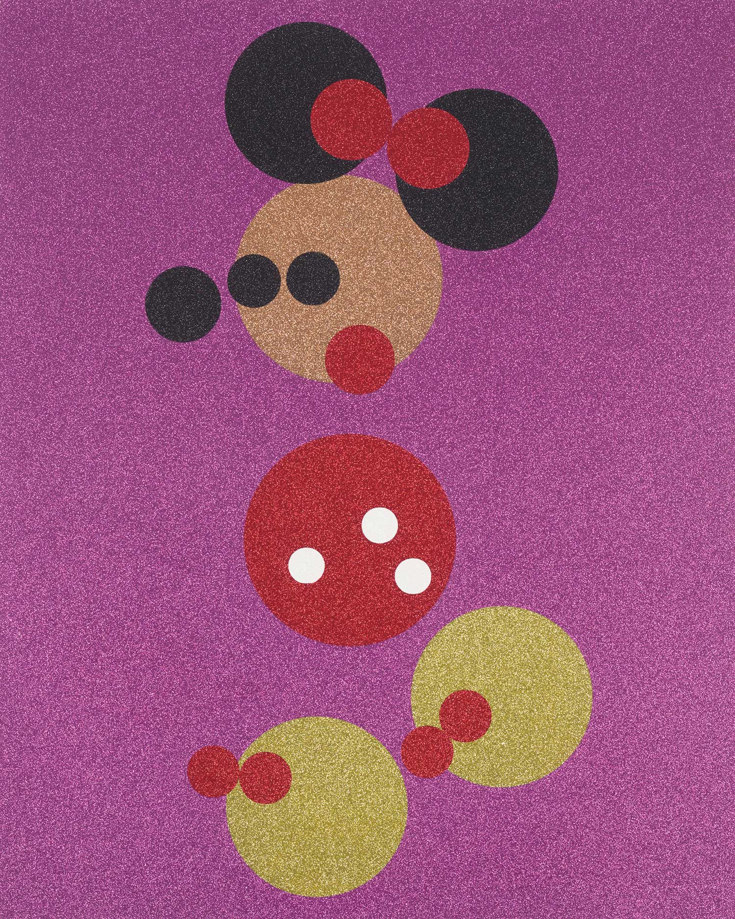<p><strong>DAMIEN HIRST<em> </em></strong><em>Minnie (Pink Glitter)</em>, 2016</p>
