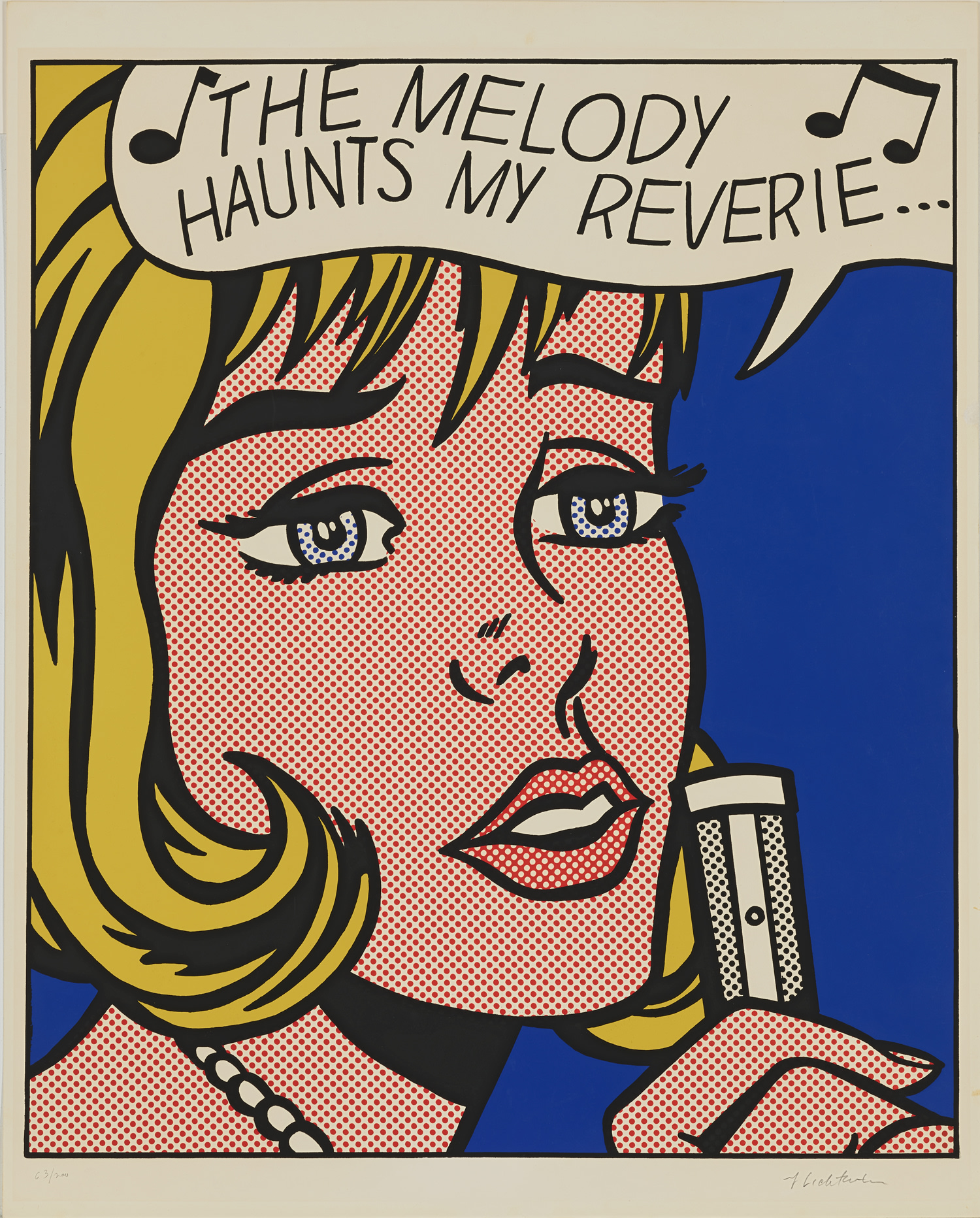 <p><strong>ROY LICHTENSTEIN</strong> <em>Reverie</em>, from <em>11 Pop Artists, Volume II</em>, 1965</p>
