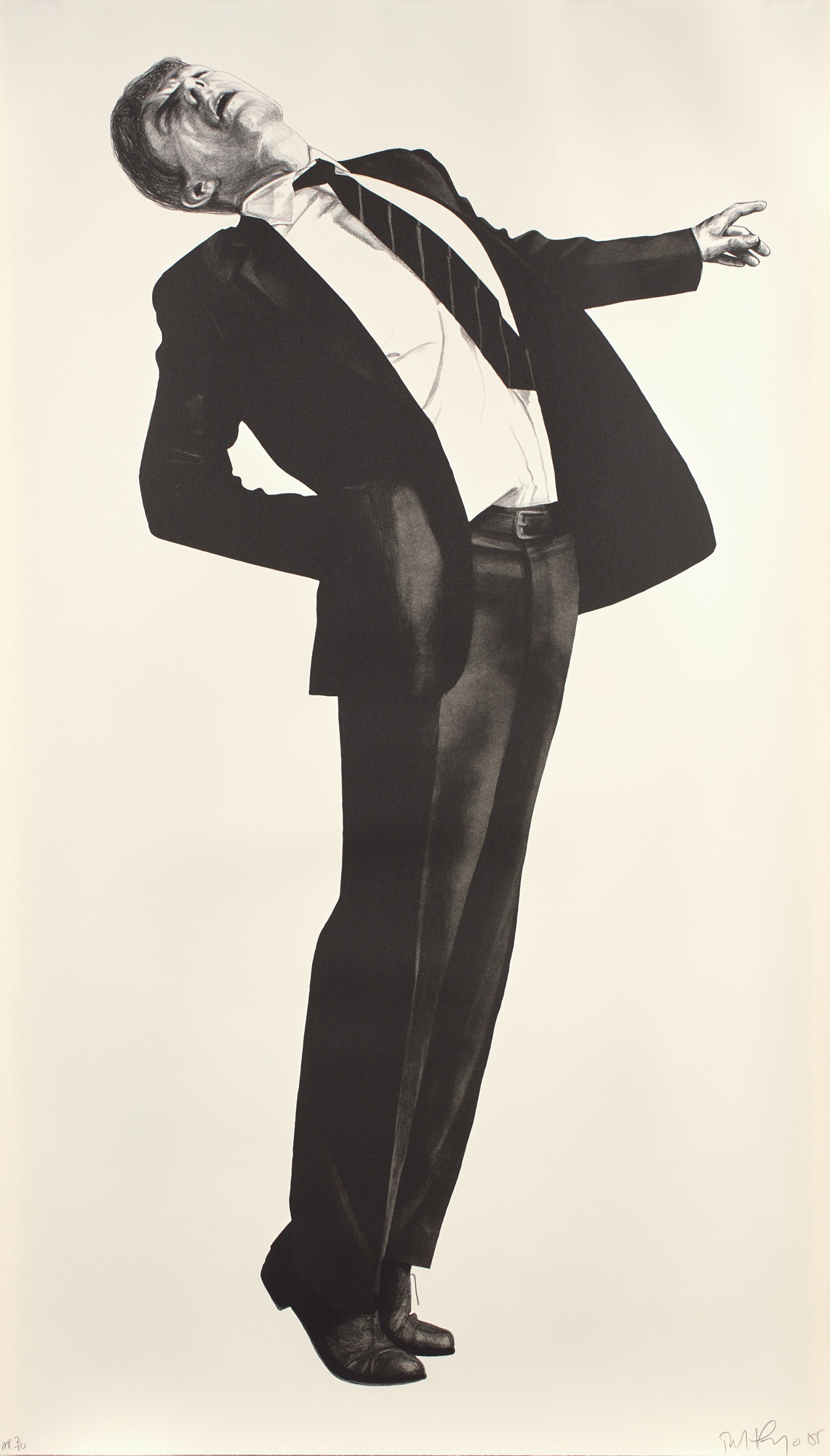 <p><strong>ROBERT LONGO </strong><em>Edmund, </em>1985</p>