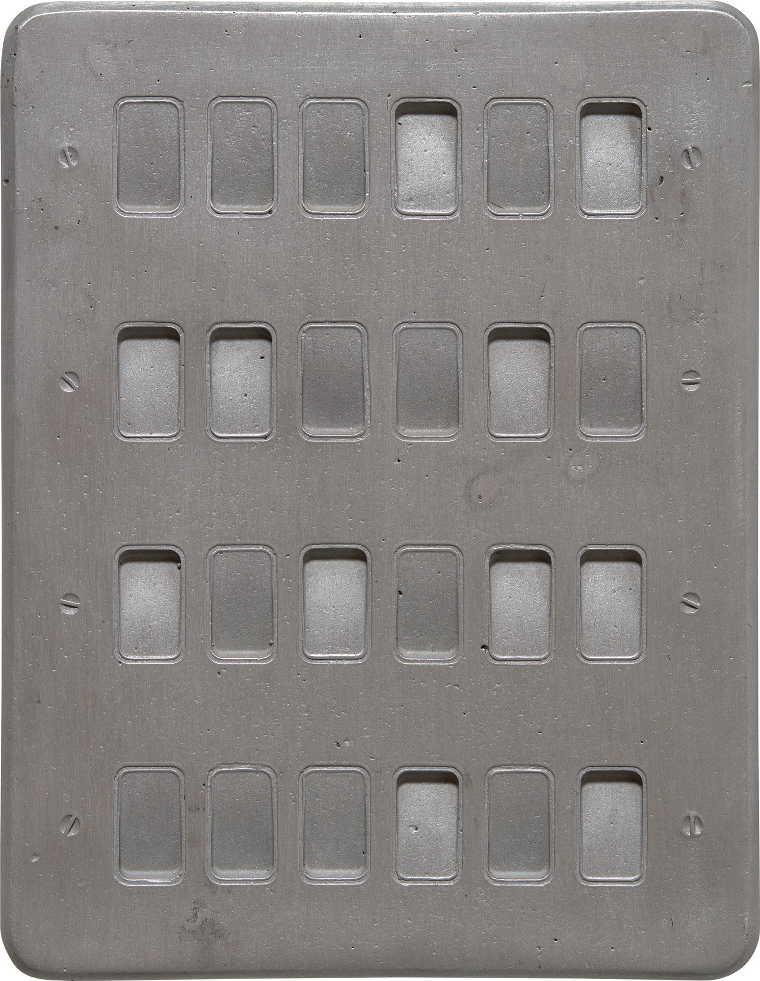 <p><strong>RACHEL WHITEREAD </strong><em>Untitled (Twenty-Four Switches)</em>, 1998</p>
