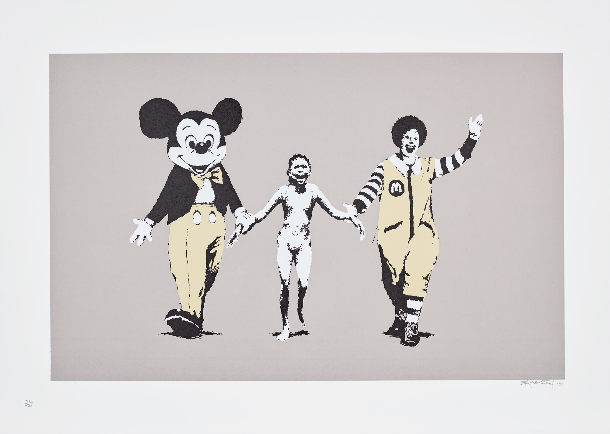 <p><strong>BANKSY</strong><em> Napalm</em>, 2004</p>
