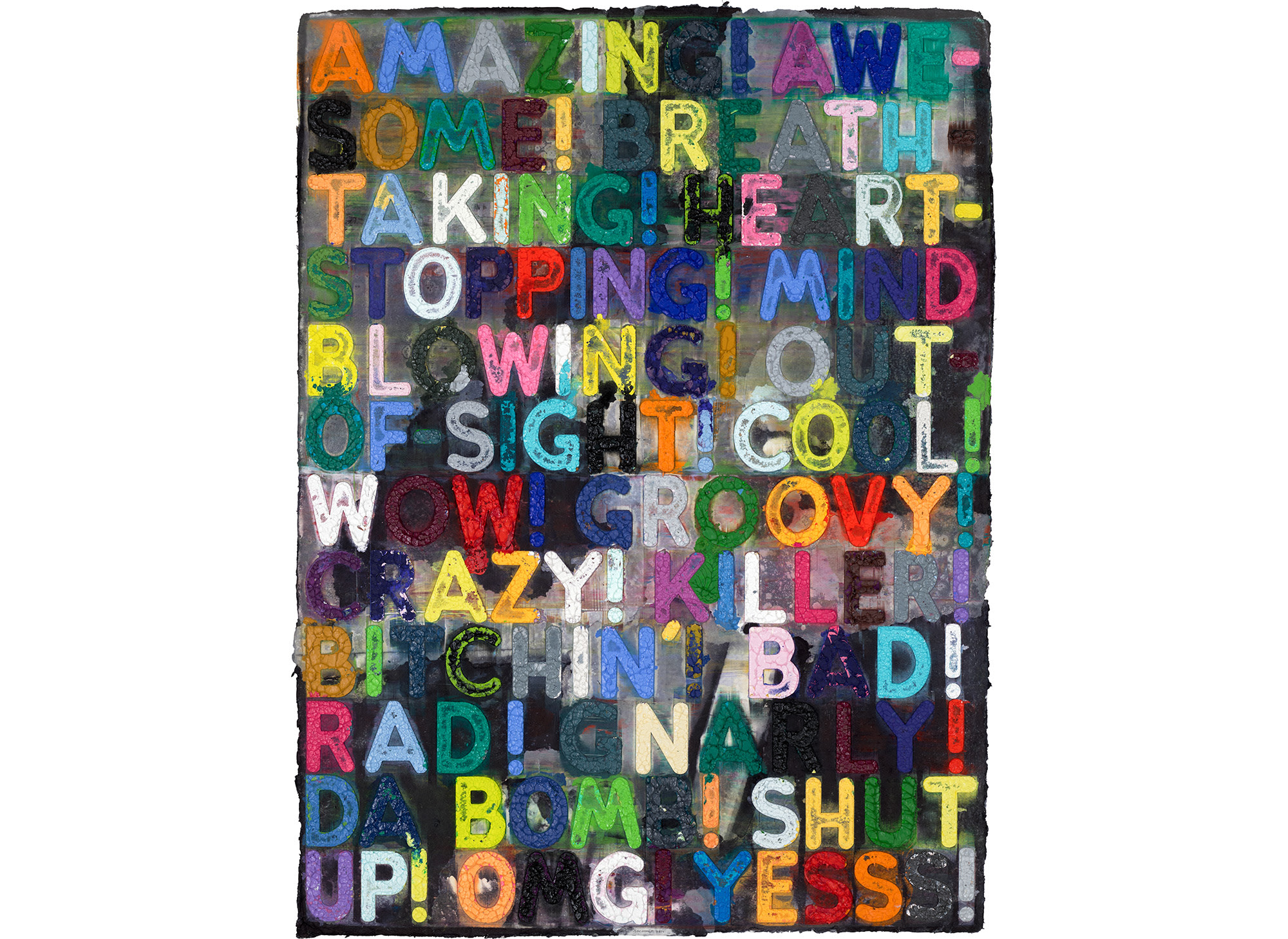 <p><strong>MEL BOCHNER</strong>&nbsp;<em>Amazing,</em>&nbsp;2012</p>
