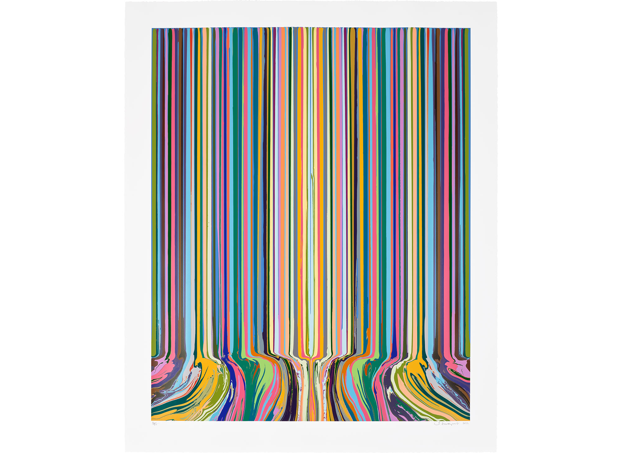 <p><strong>IAN DAVENPORT</strong>&nbsp;<em>Centre,</em>&nbsp;2022</p>
