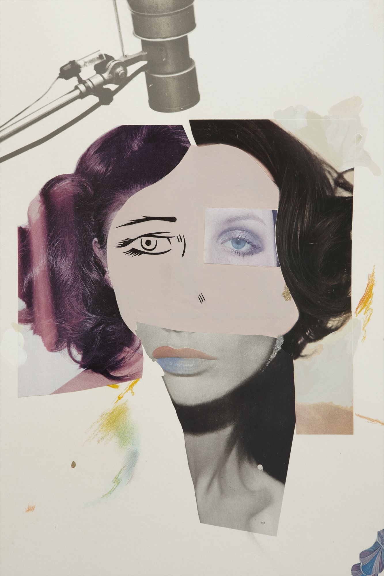 <b>RICHARD HAMILTON</b> <i>Fashion-Plate (Cosmetic Study IX)</i>, 1969