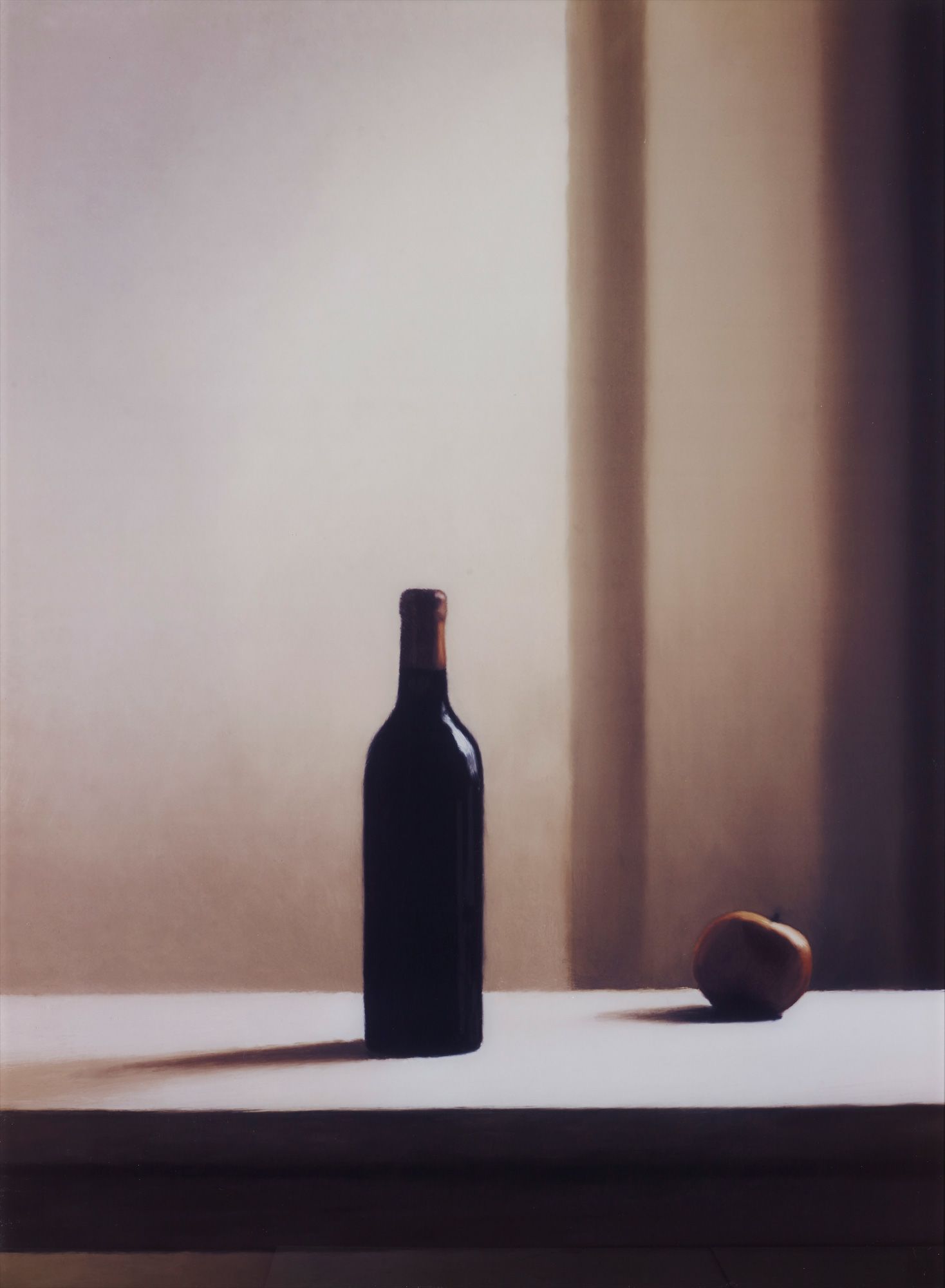 <b>GERHARD RICHTER</b> <i>Flasche mit Apfel,</i> 2003