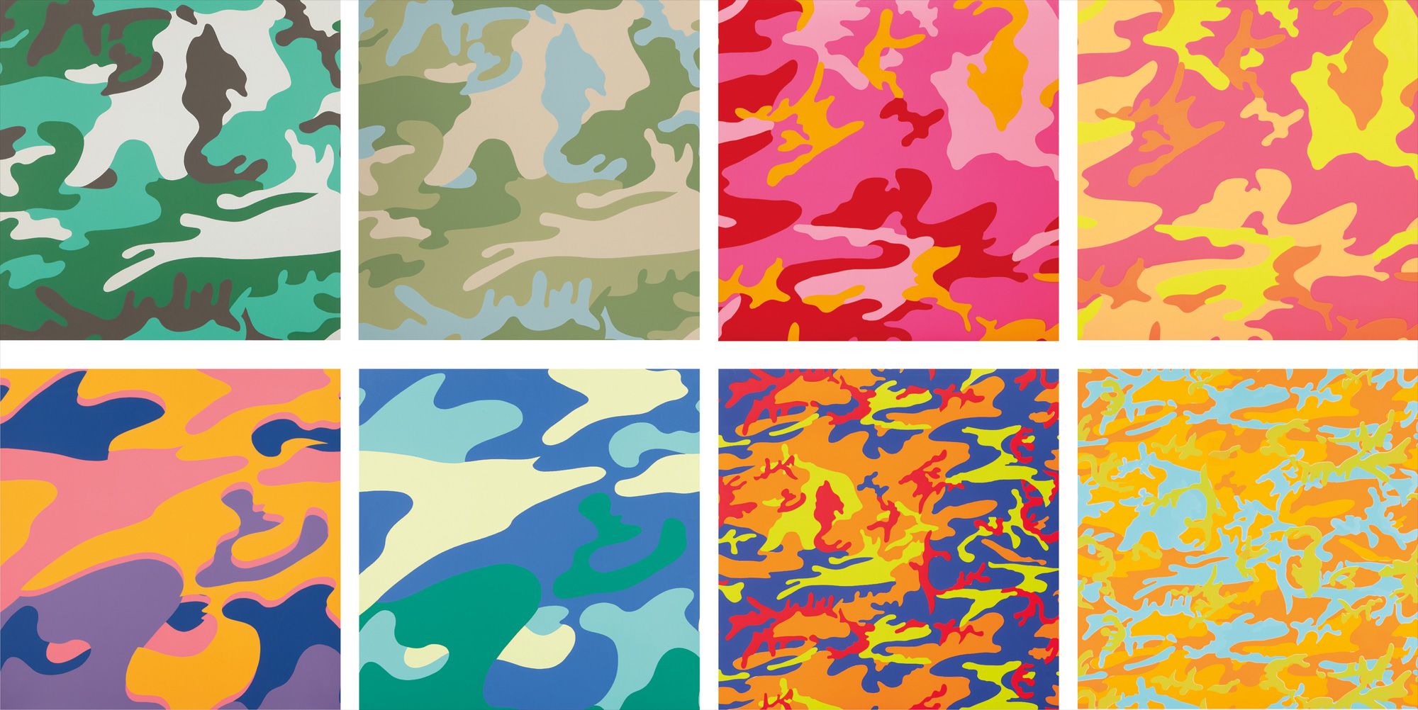 <b>ANDY WARHOL</b> <i>Camouflage,</i> 1987