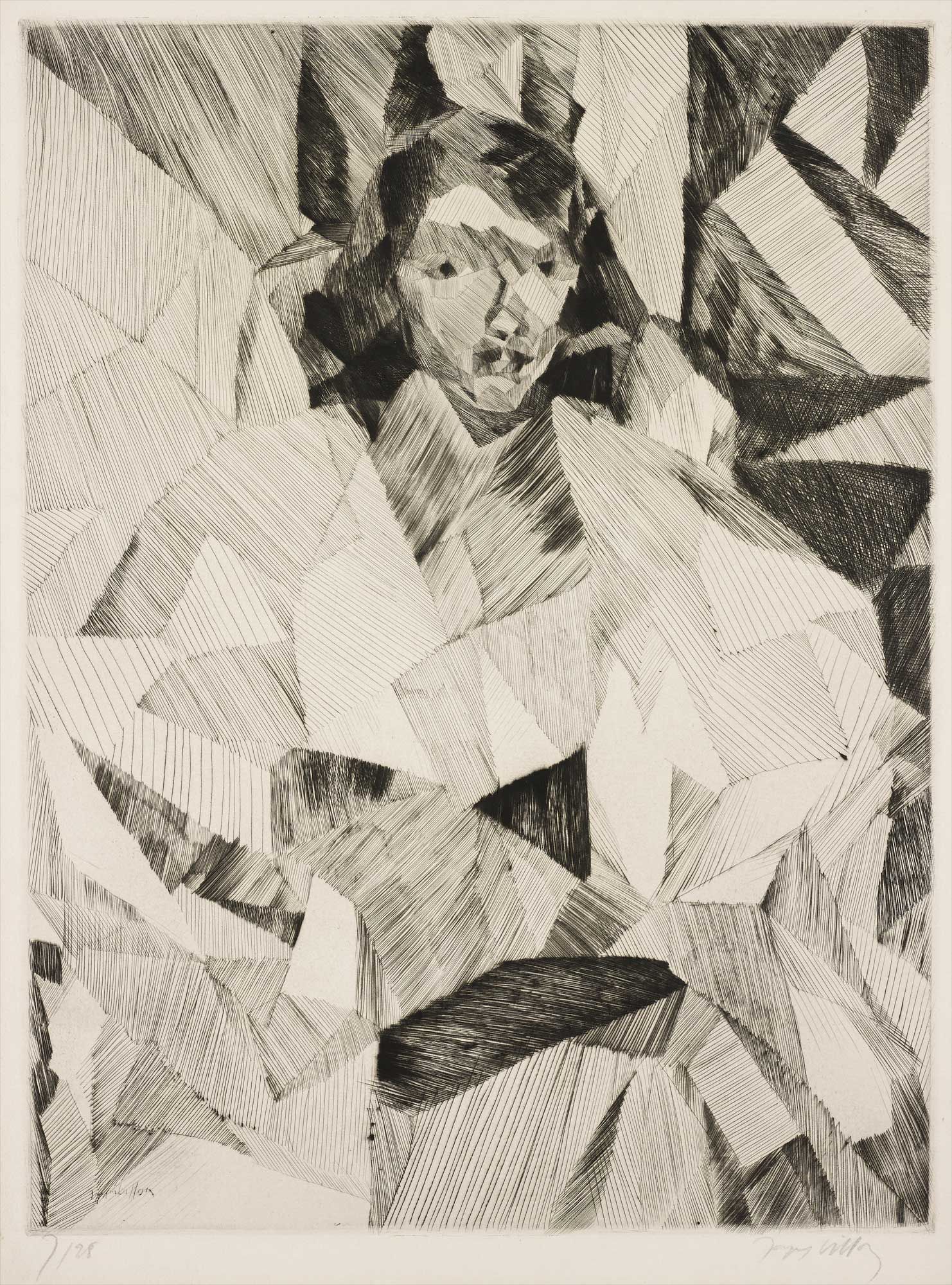 <b>JACQUES VILLON</b> <i>Yvonne D. de Face,</i> 1913