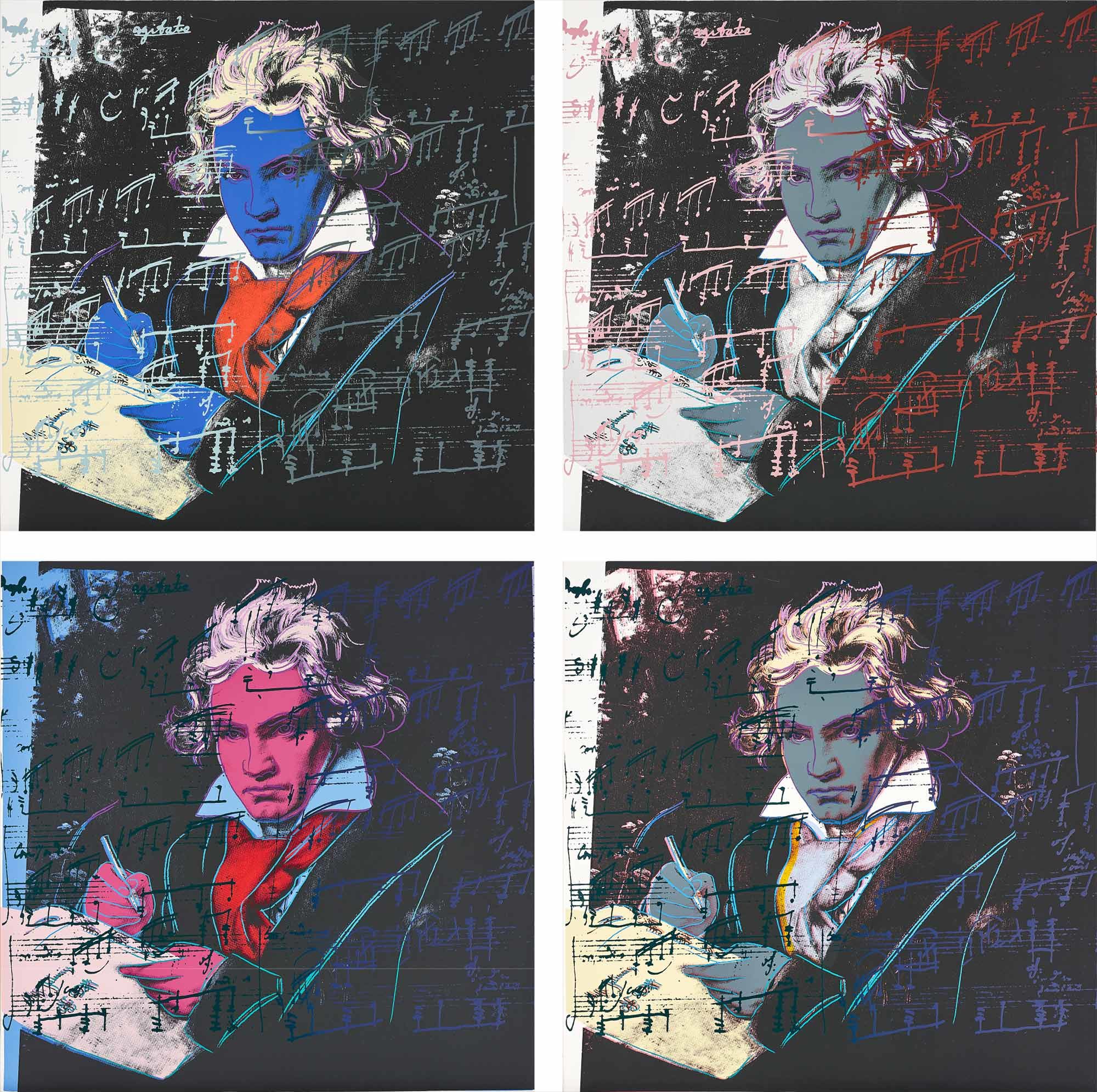 <b>ANDY WARHOL</b> <i>Beethoven</i>, 1987