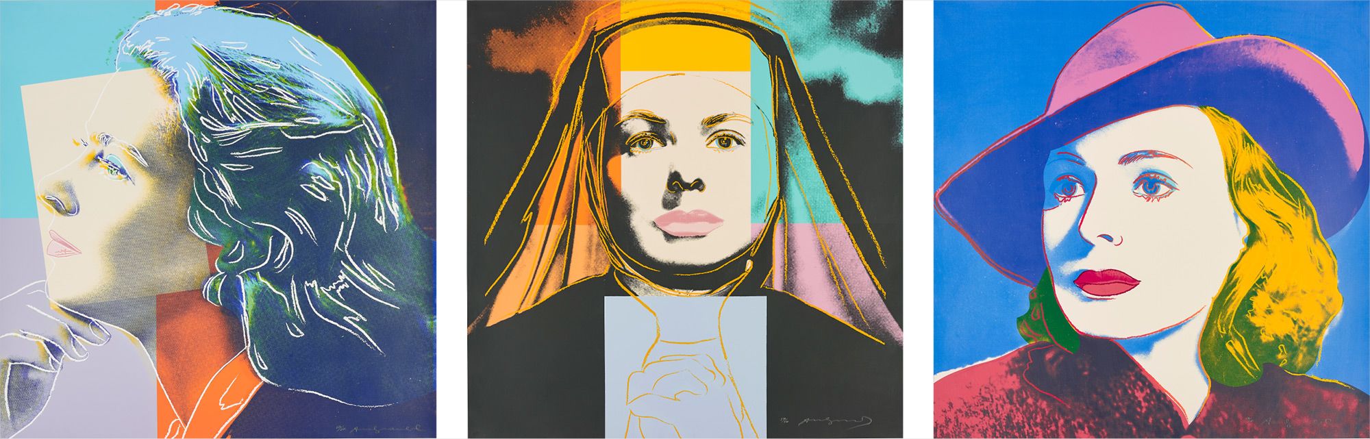 <b>ANDY WARHOL</b><i> Ingrid Bergman</i>, 1983