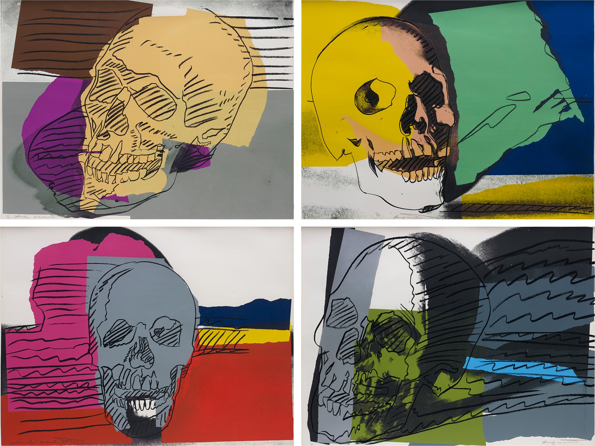 <b>ANDY WARHOL </b><i>Skulls</i>, 1976
