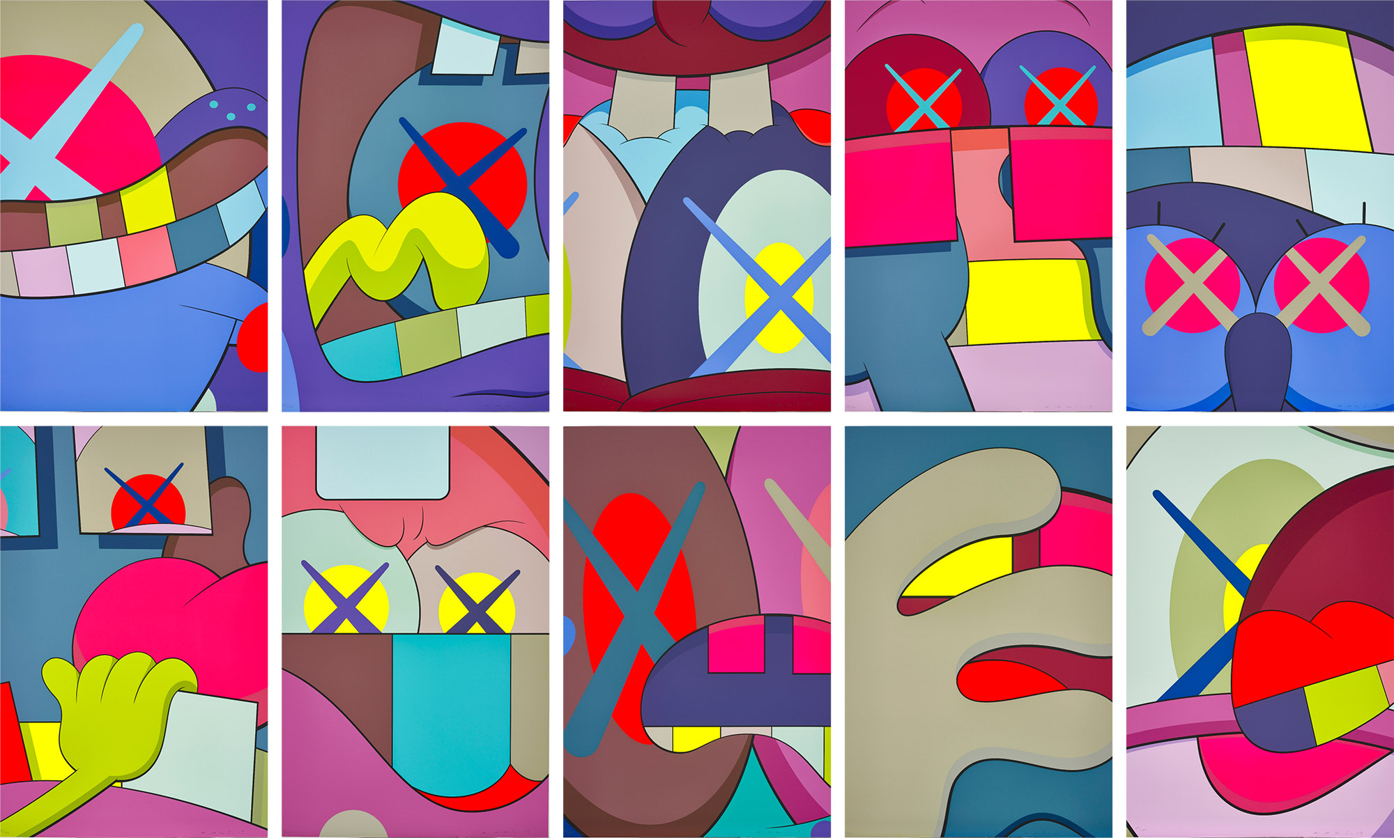 <b>KAWS</b> <i>Ups and Downs</i>, 2013