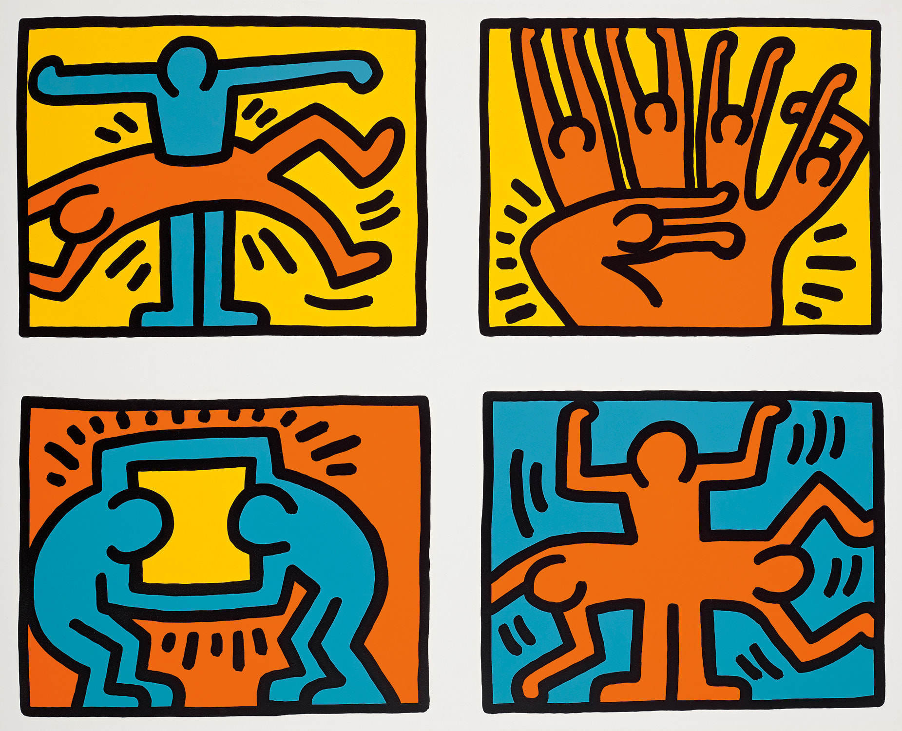 Keith Haring Evening & Day Editions