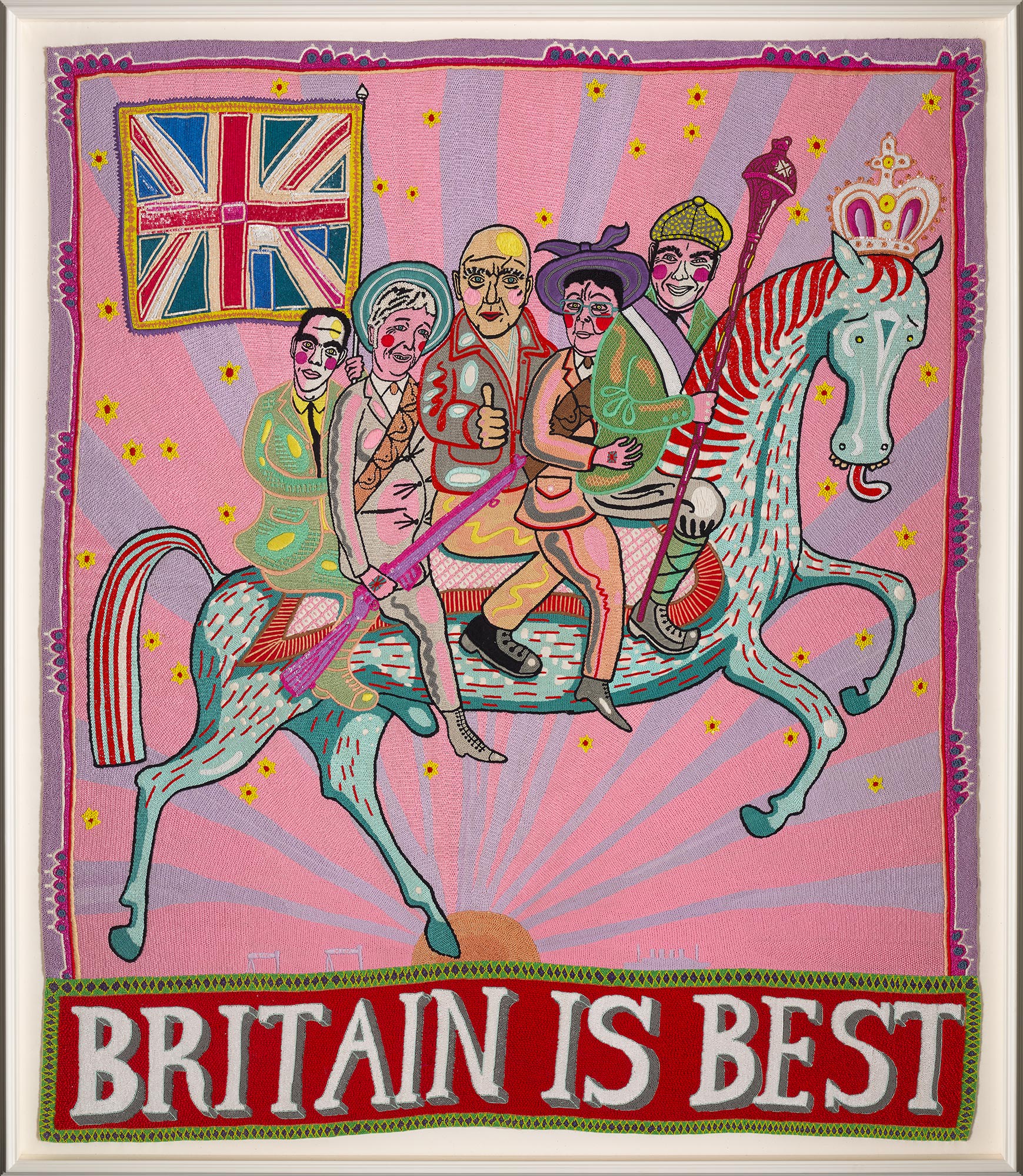 <p><strong>GRAYSON PERRY</strong> <em>Britain is Best,</em> 2014</p>