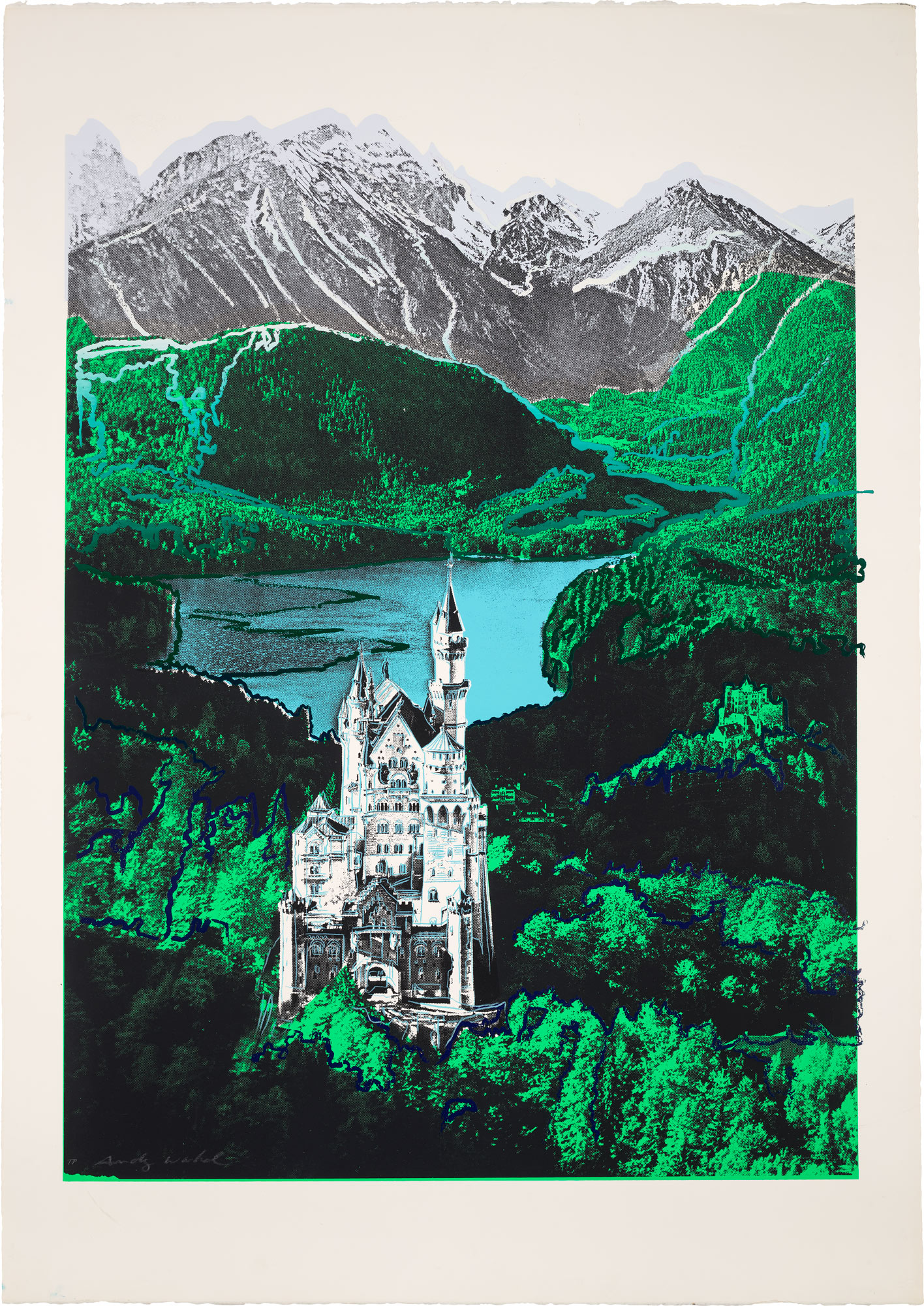 <p><strong>ANDY WARHOL</strong> <em>Neuschwanstein</em>, 1987</p>
