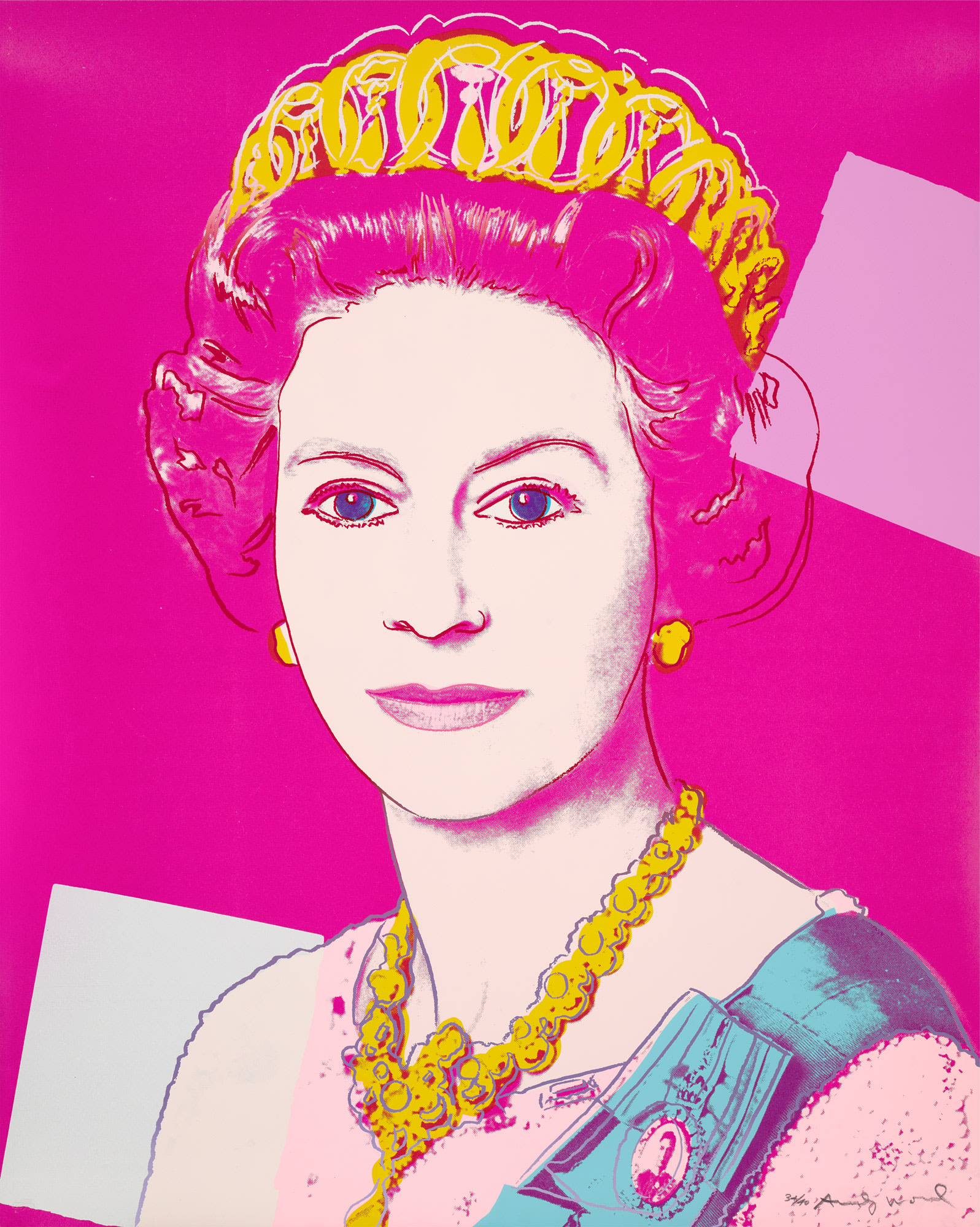 <p><strong>ANDY WARHOL</strong> <em>Queen Elizabeth II of the United Kingdom, from Reigning Queens</em>, 1985</p>