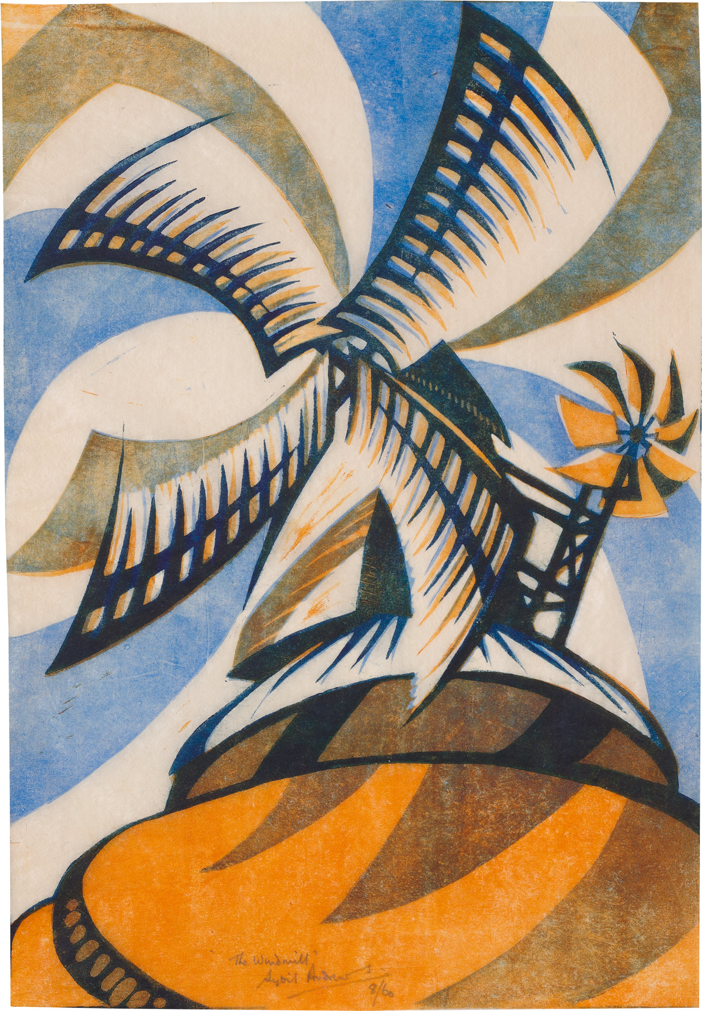 <p><strong>SYBIL ANDREWS</strong> <em>The Windmill</em>, 1933</p>