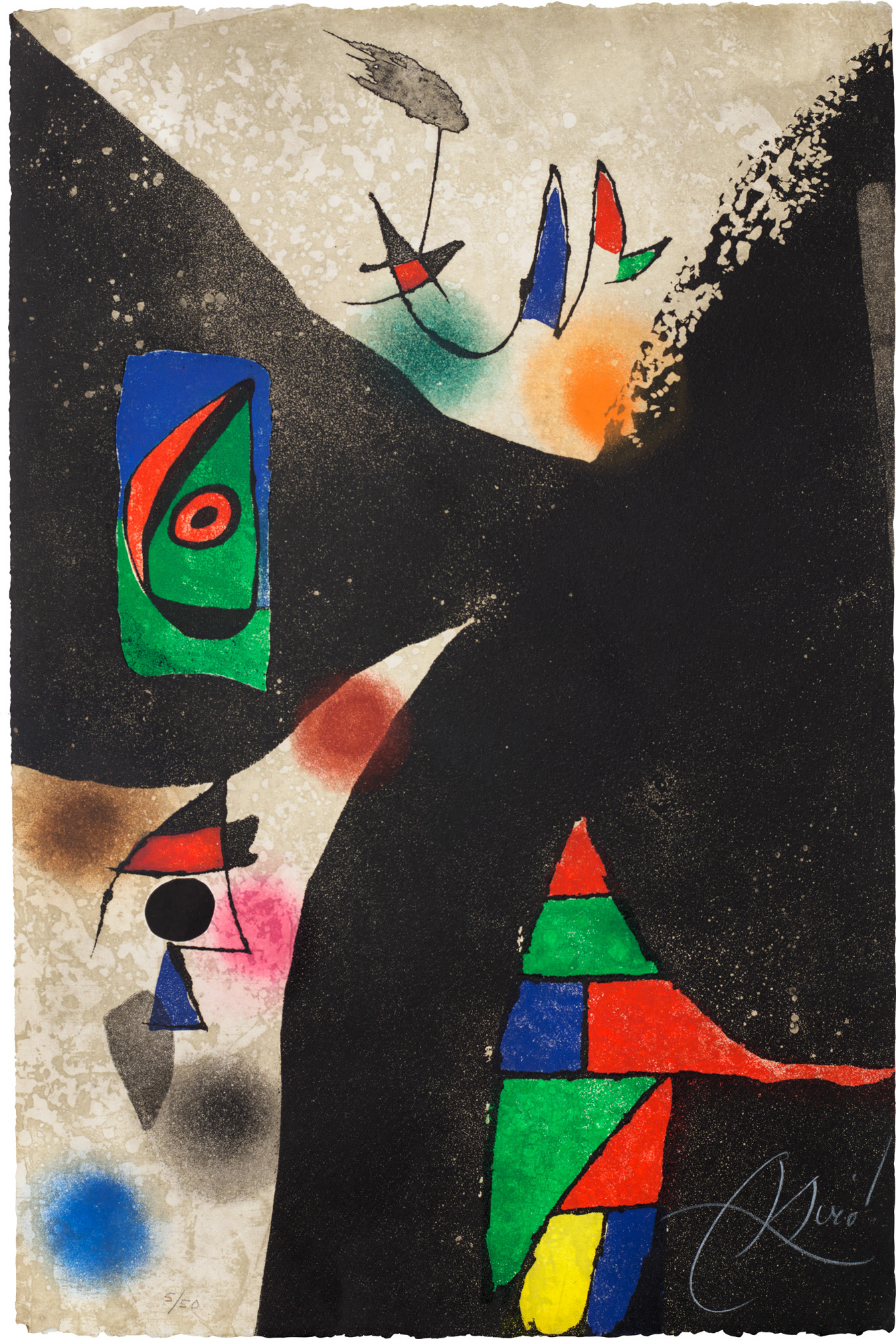 <p><strong>JOAN MIR&Oacute;</strong> <em>Gaud&iacute; II,</em> 1979</p>
