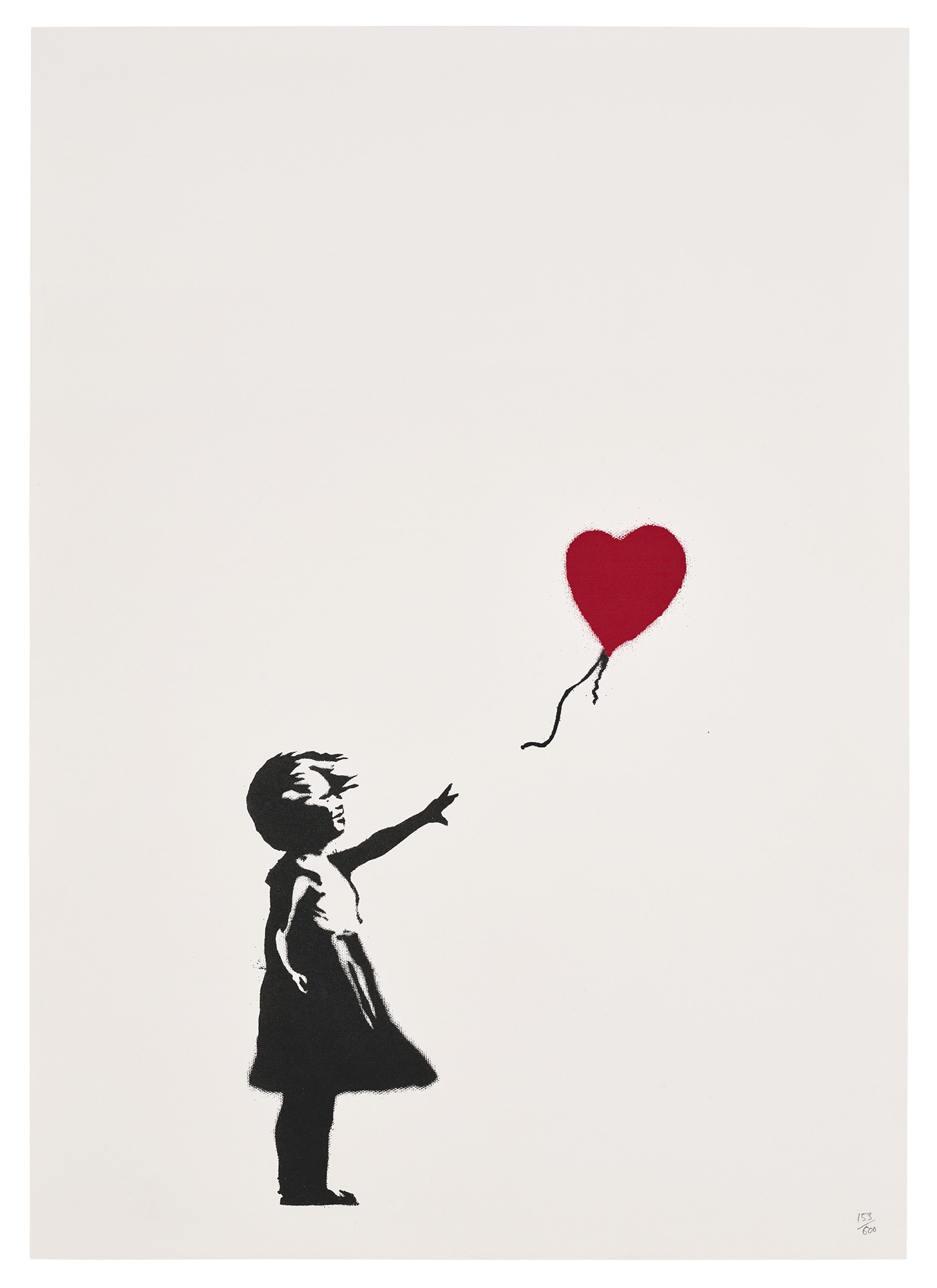 <p><strong>BANKSY</strong> <em>Girl with Balloon, </em>2004</p>

