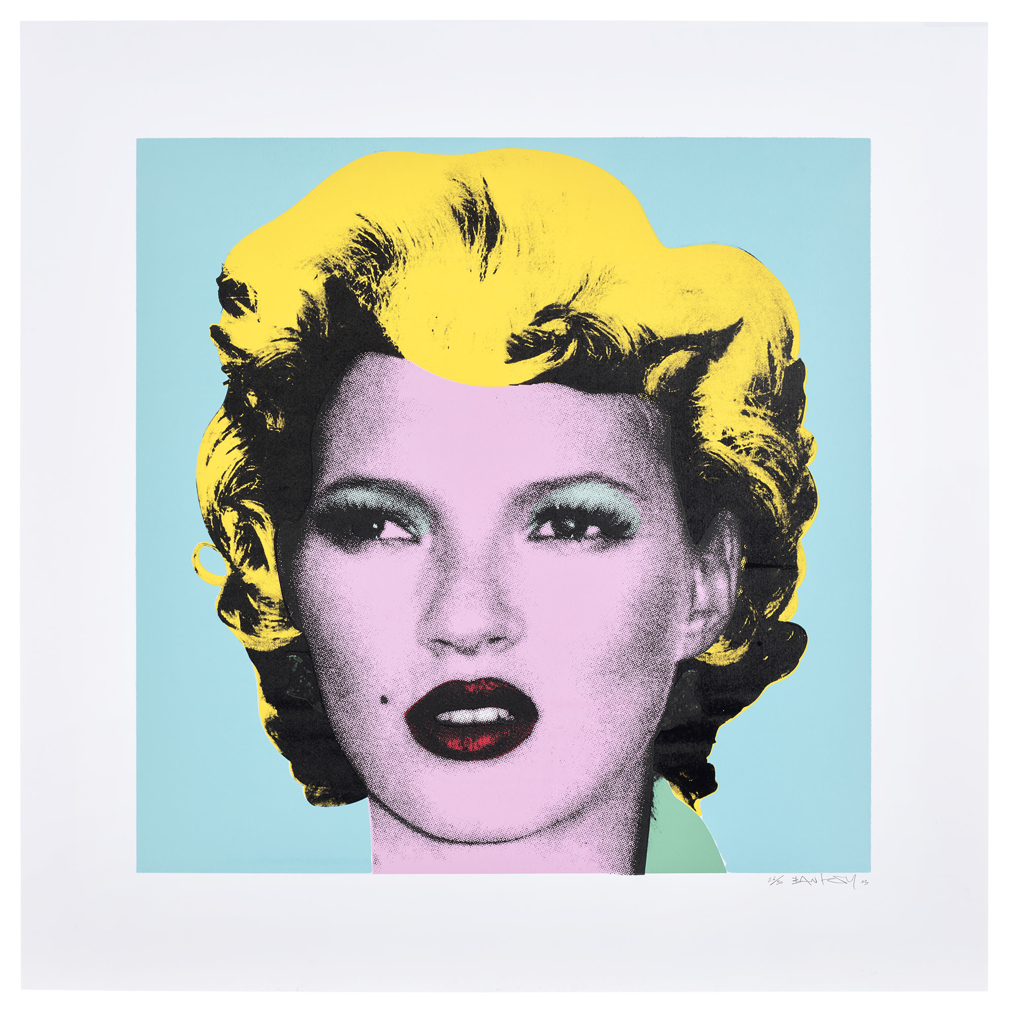 <p><strong>BANKSY </strong><em>Kate Moss: Original Colourway, </em>2005</p>
