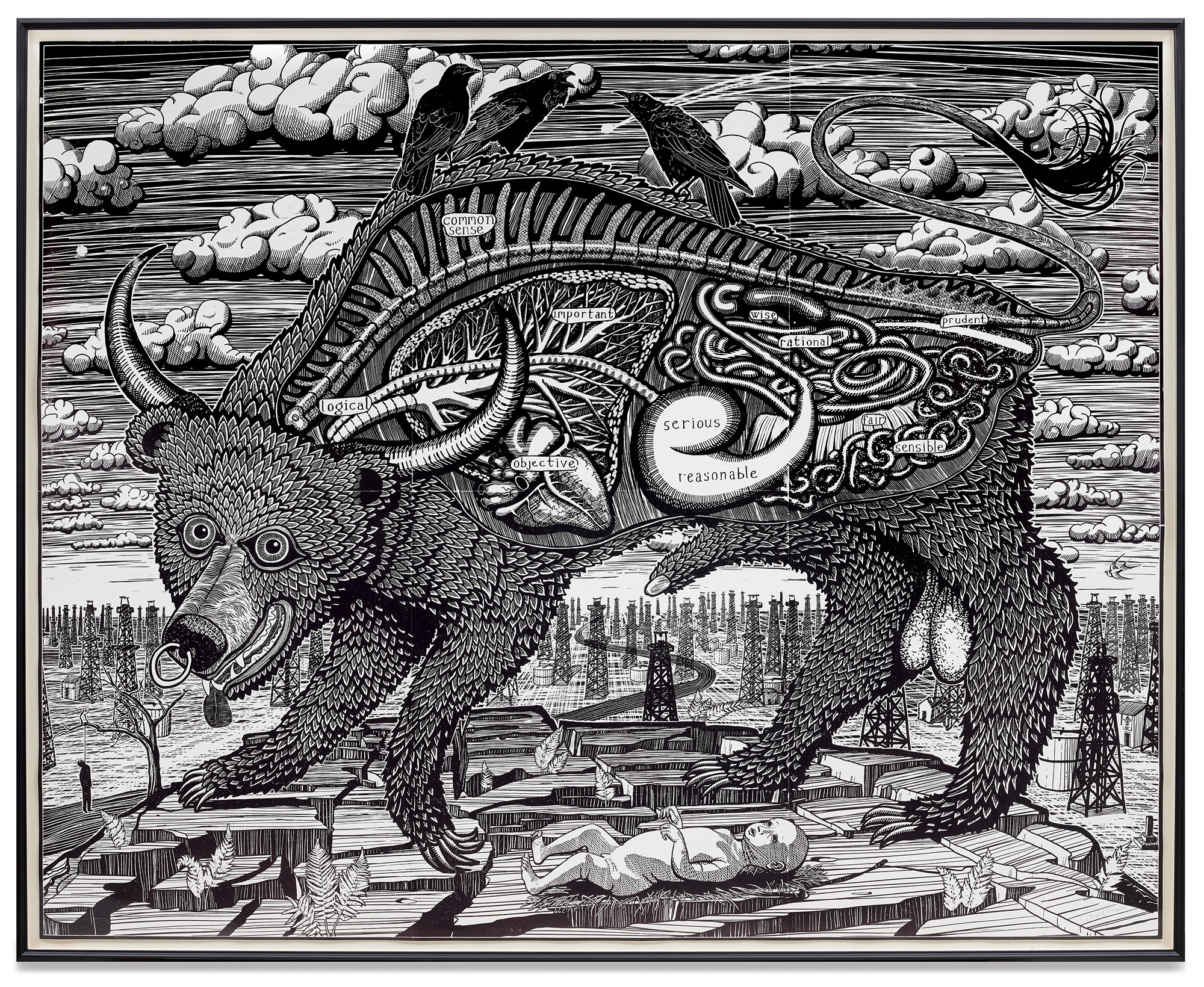 <p><strong>GRAYSON PERRY </strong><em>Animal Spirit,</em> 2016</p>
