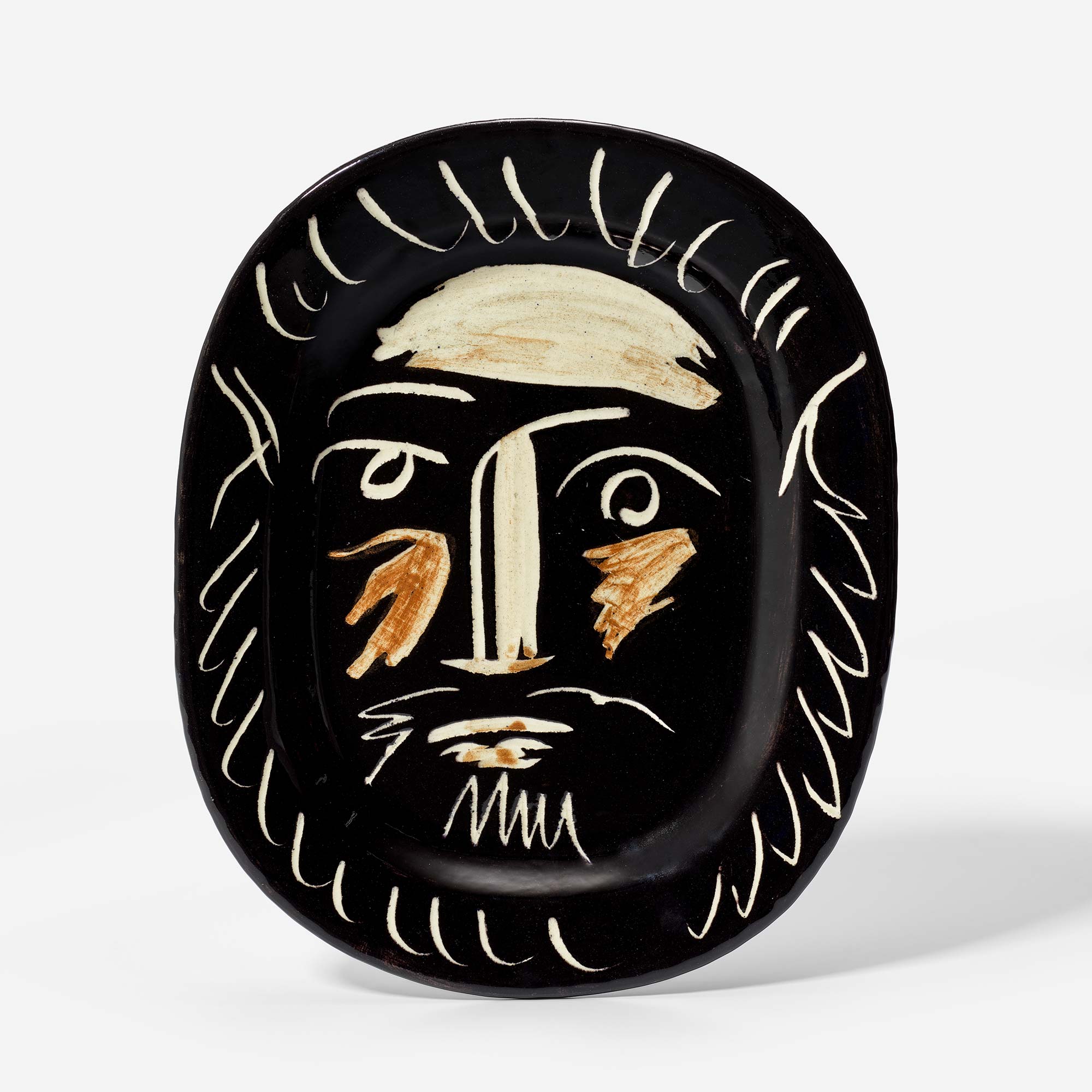 <p><strong>PABLO PICASSO</strong> <em>Visage d'homme (Man's Face),</em> &pound;10,000&ndash;15,000</p>
