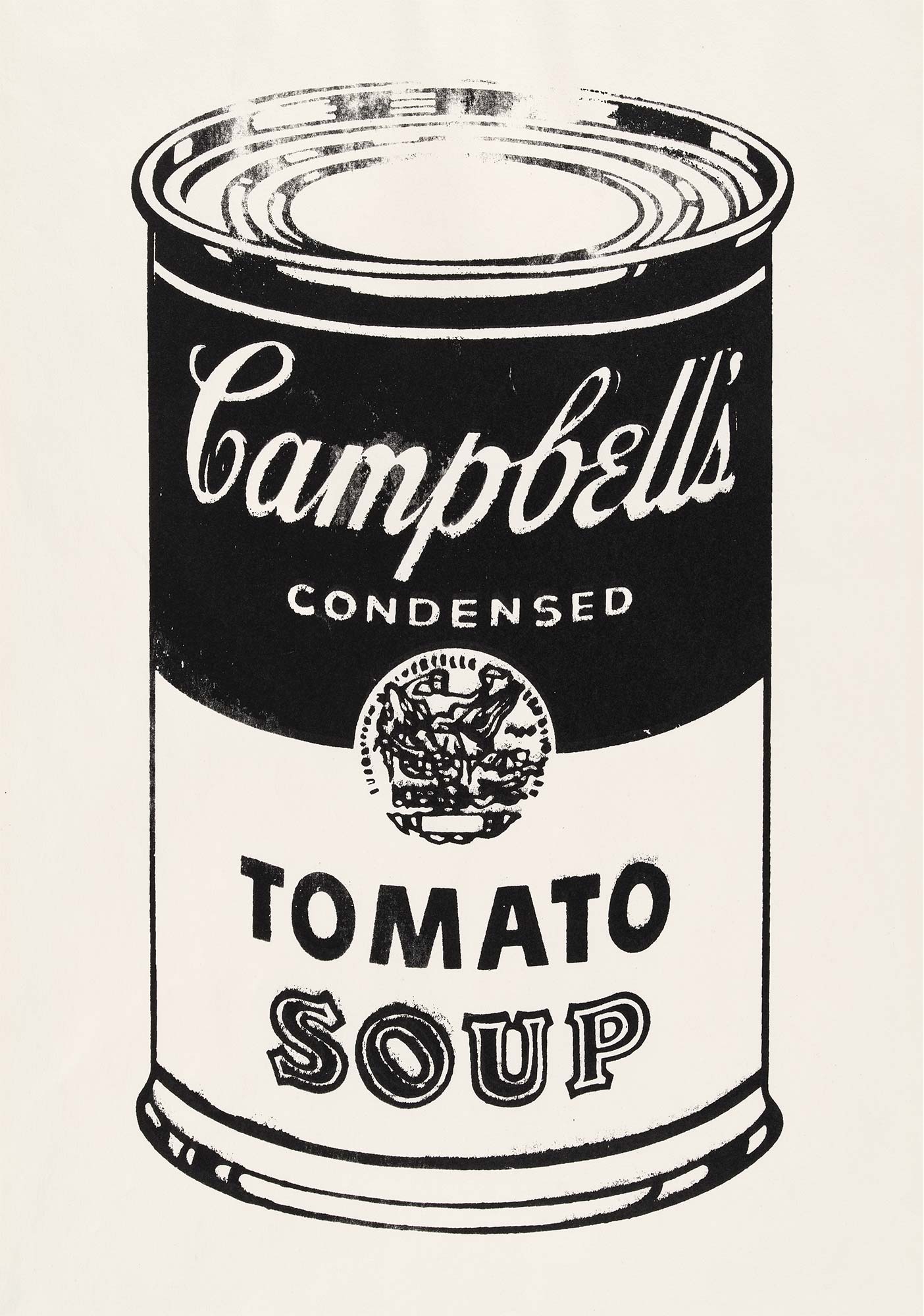 <p><strong>ANDY WARHOL</strong> <em>Campbell's Soup Can (Tomato) [Retrospective Series],</em> &pound;20,000&ndash;30,000</p>
