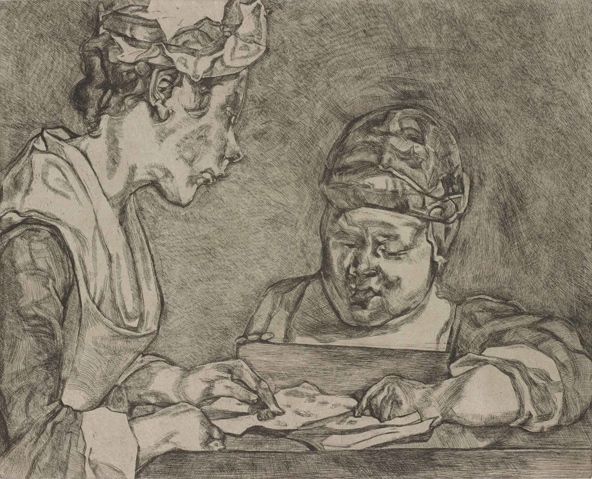 <b>LUCIAN FREUD</b> <i>After Chardin</i>, 2000