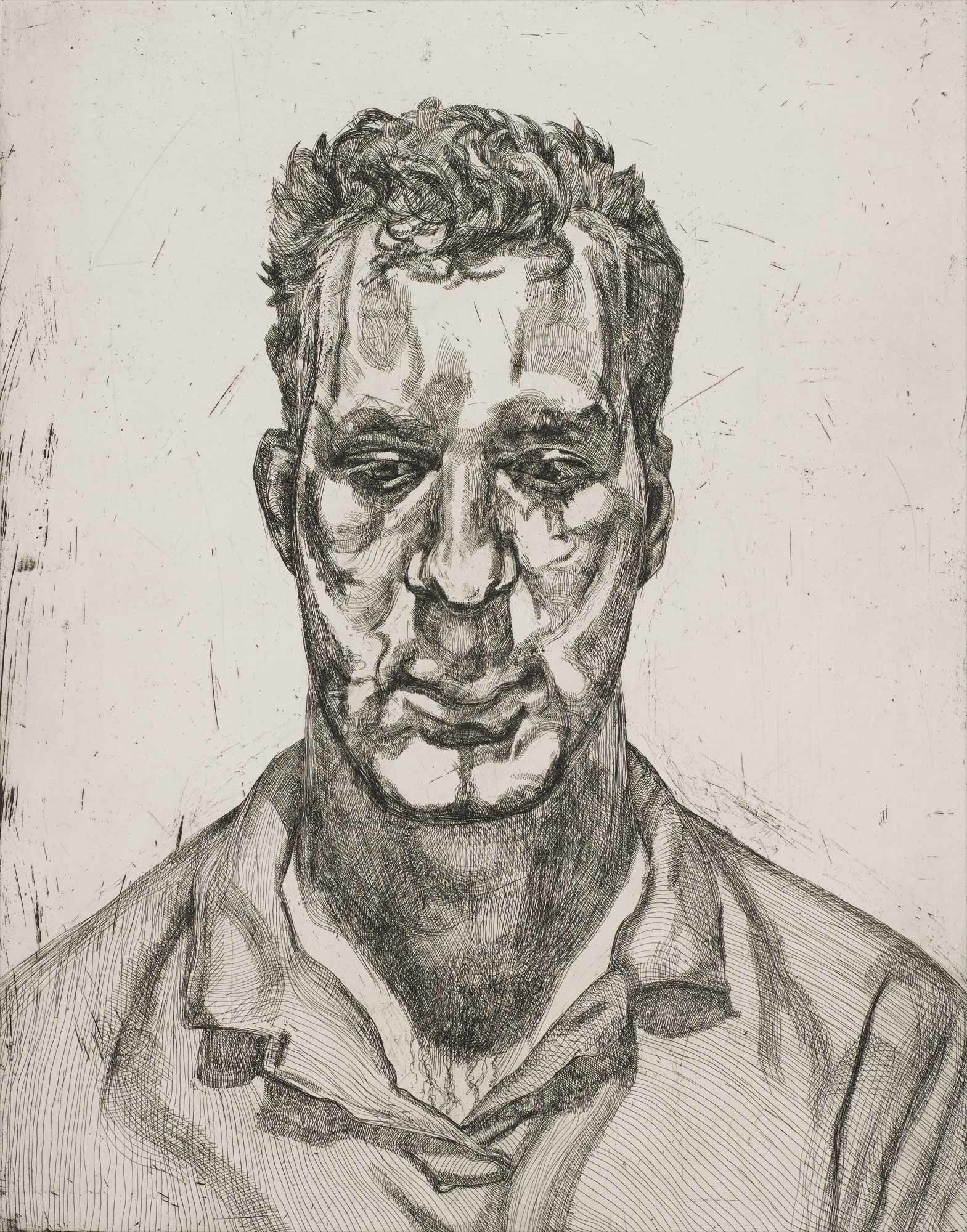<b>LUCIAN FREUD</b> <i>Kai</i>, 1991-92