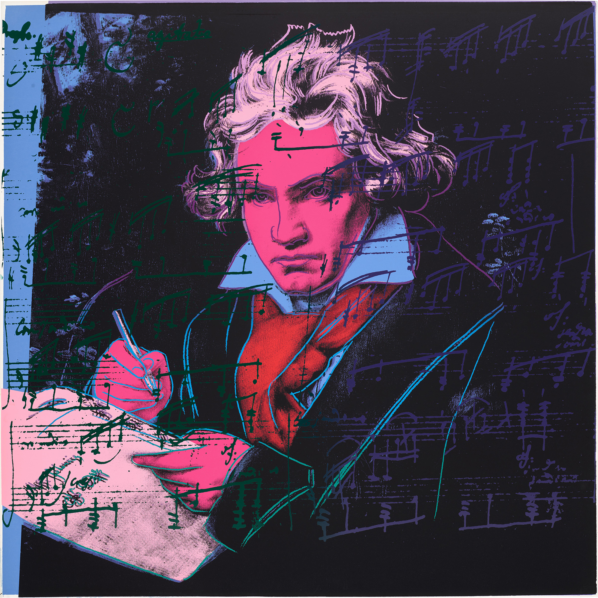<p><strong>ANDY WARHOL</strong> <em>Beethoven</em>, 1987</p>