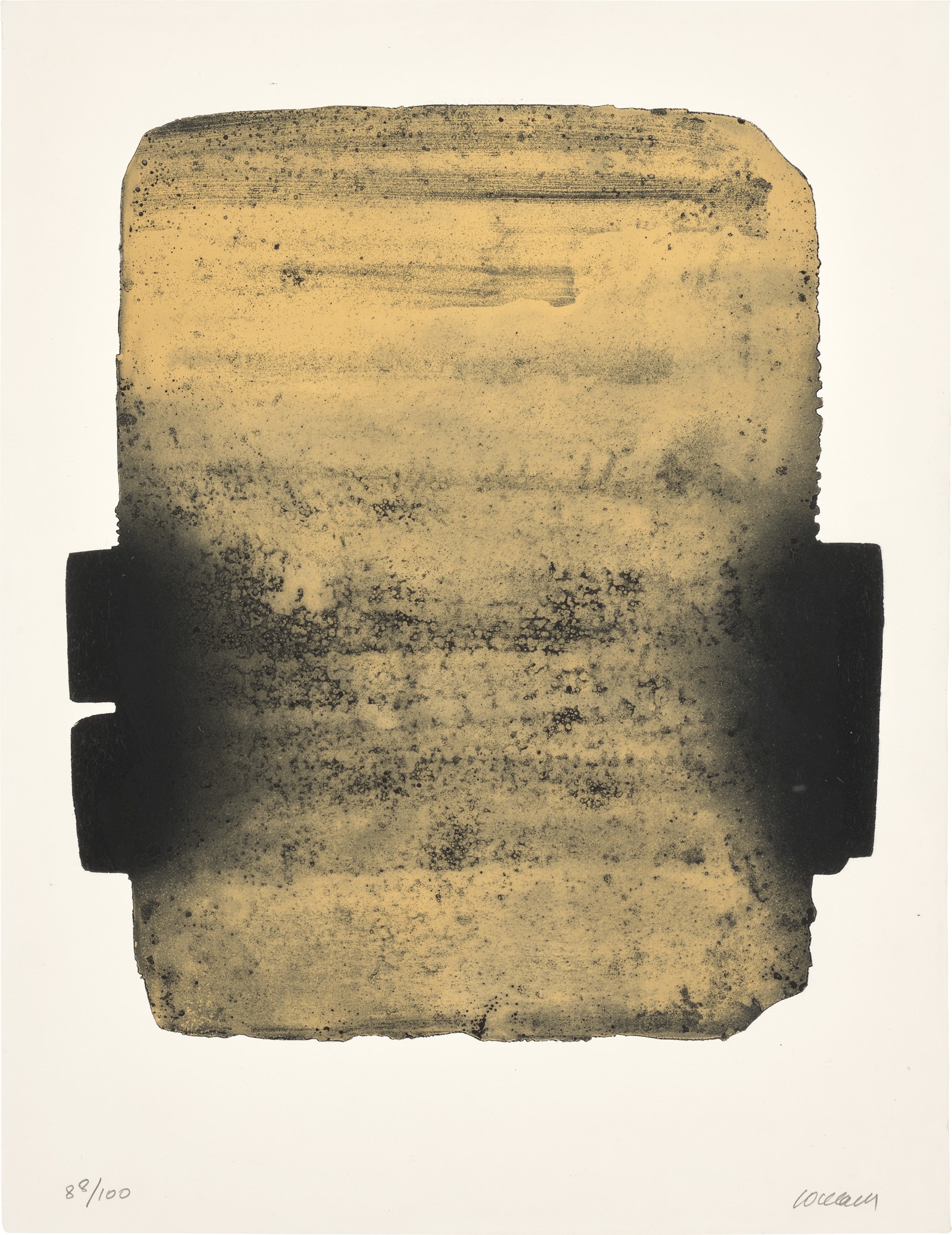 <p><strong>PIERRE SOULAGES</strong> <em>Eau-forte XXIX (Etching XXIX),</em> 1974</p>