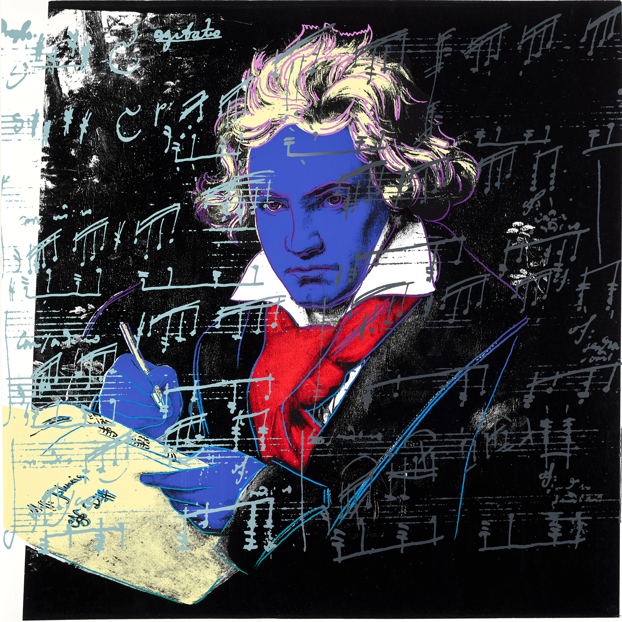 <p><strong>ANDY WARHOL</strong>&nbsp;<em>Beethoven,</em>&nbsp;1987</p>
