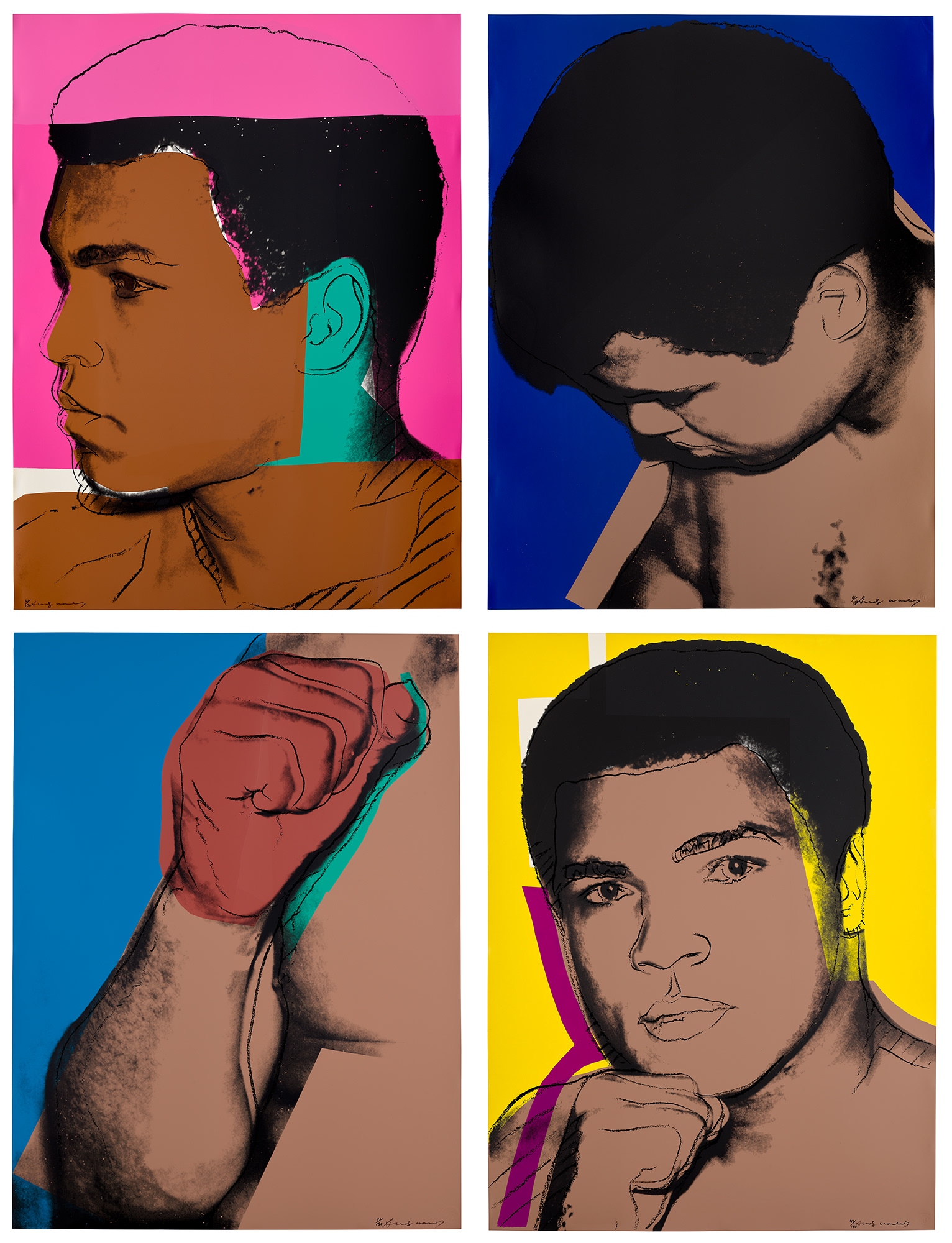 <p><strong>ANDY WARHOL</strong> <em>Muhammad Ali,</em> 1978</p>
