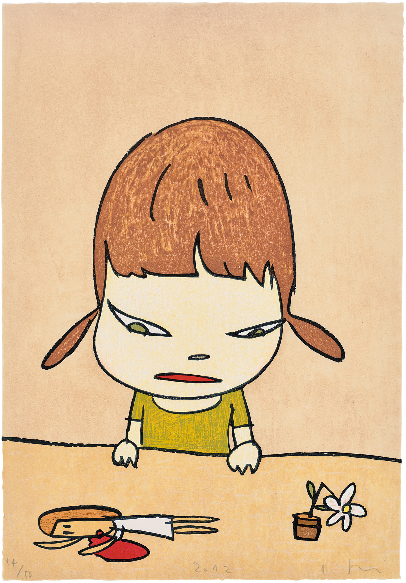 <p><strong>YOSHITOMO NARA</strong><em> Broken Treasures,</em> 2012</p>
