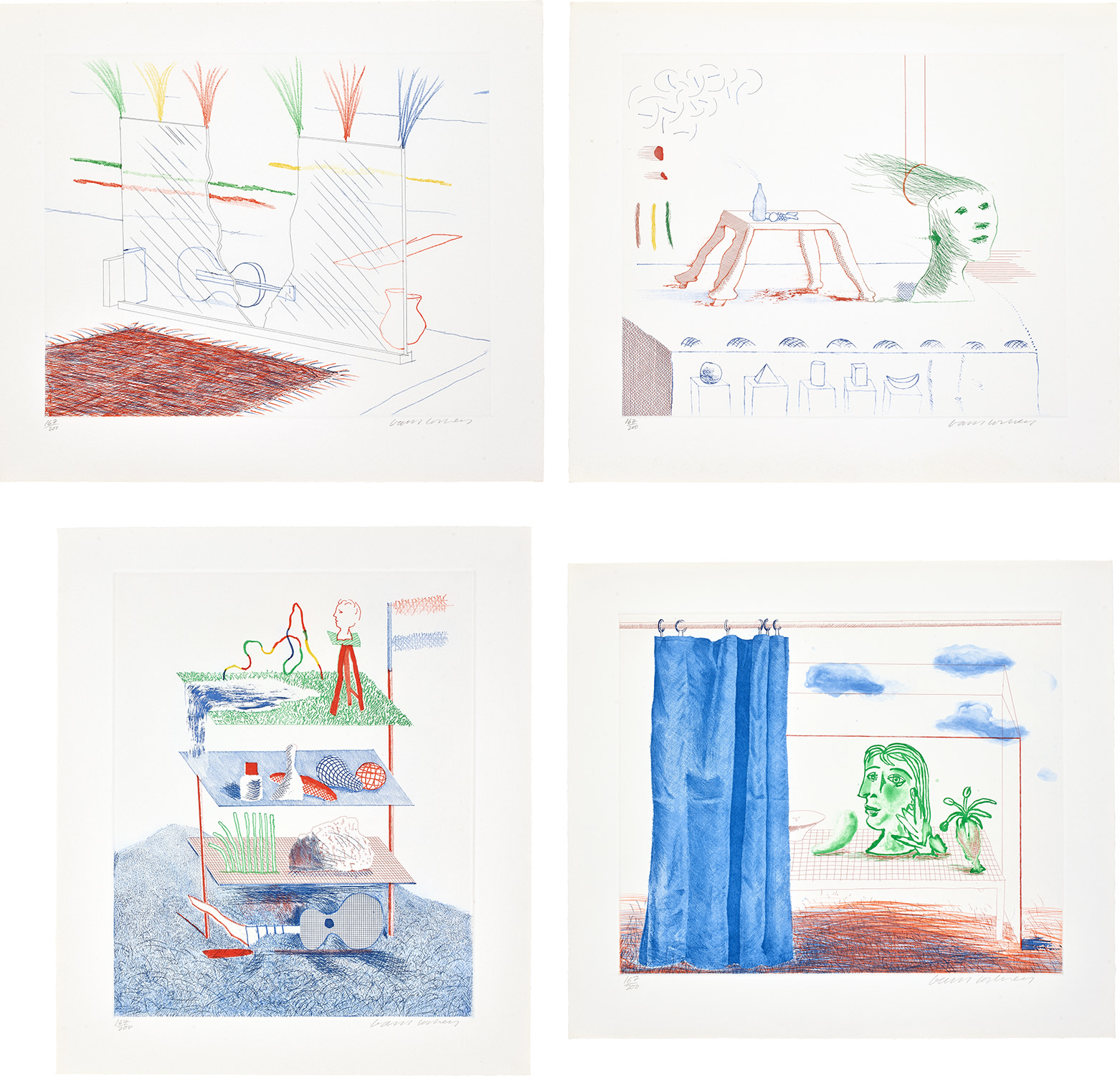 洋書 The Blue Guitar by David Hockney The Blue Guitar by David Hockney