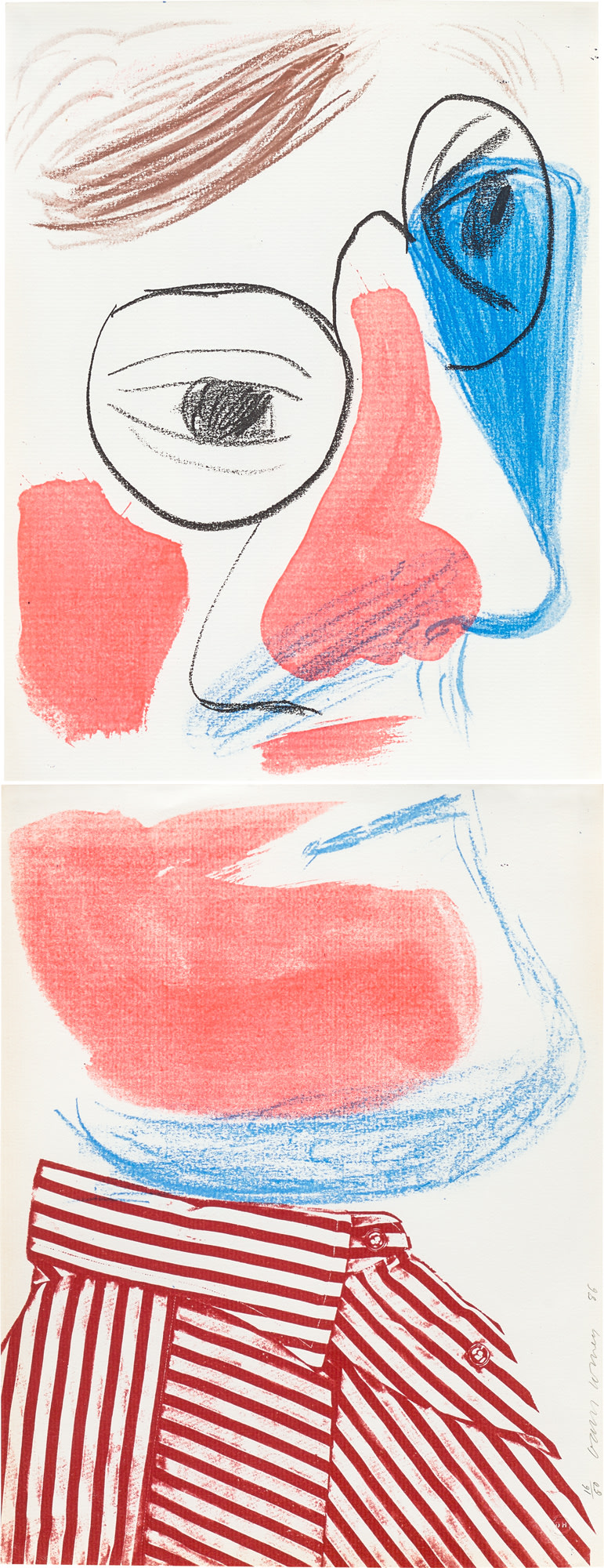 <p><strong>DAVID HOCKNEY</strong> <em>Self-portrait, July 1986,</em> 1986</p>