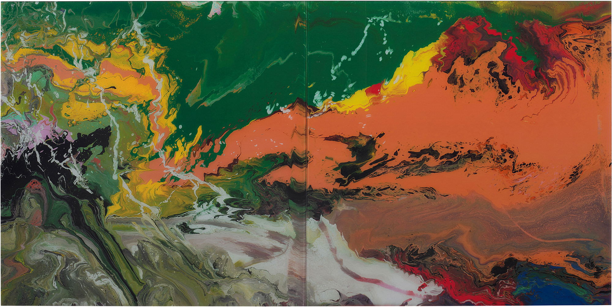 <p><strong>GERHARD RICHTER</strong> <em>Flow,</em> 2013/2016</p>
