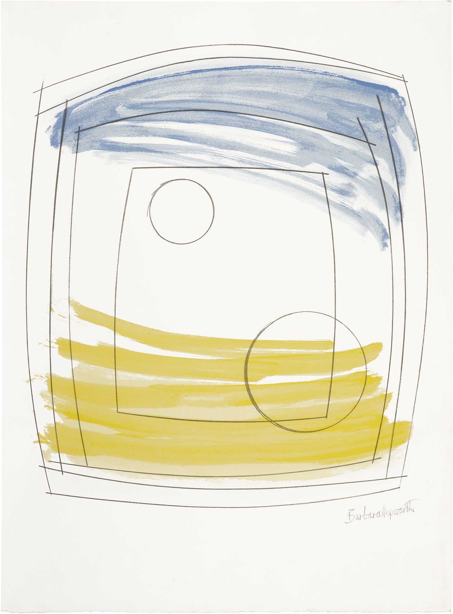 <p><strong>BARBARA HEPWORTH</strong> <em>Moonplay,</em> 1972</p>
